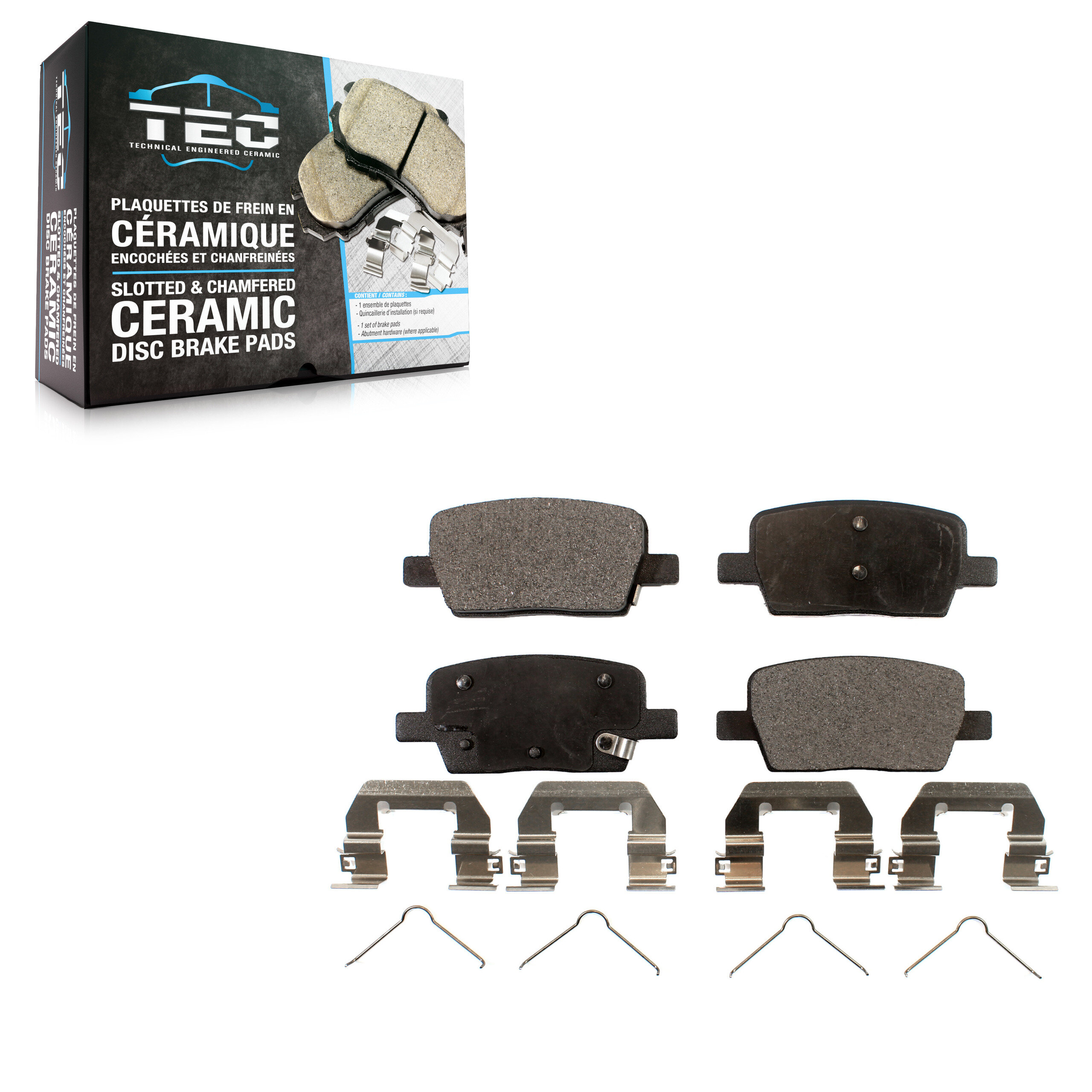 TEC - TEC-1914 - Rear Disc Brake Pad