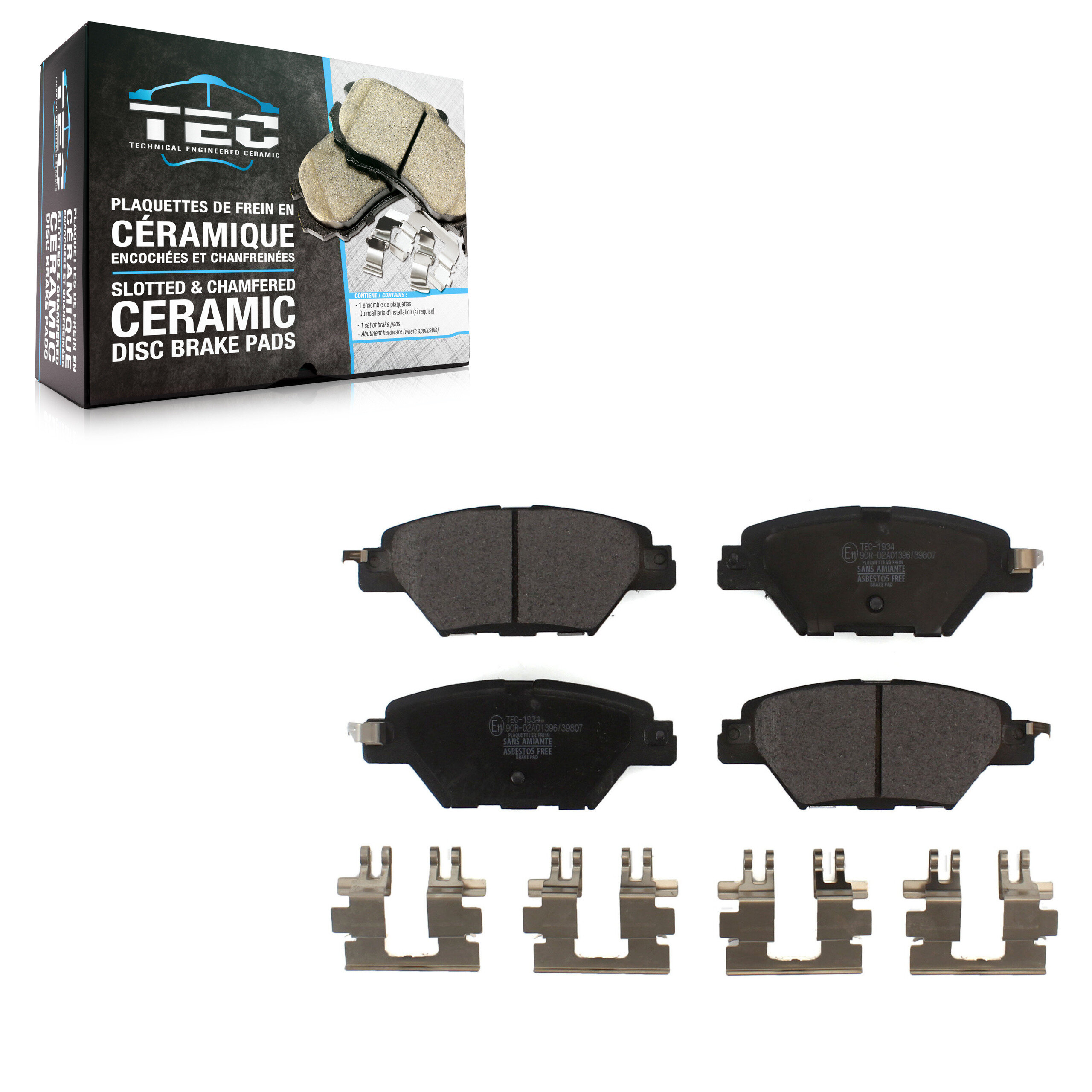 TEC - TEC-1934 - Rear Disc Brake Pad