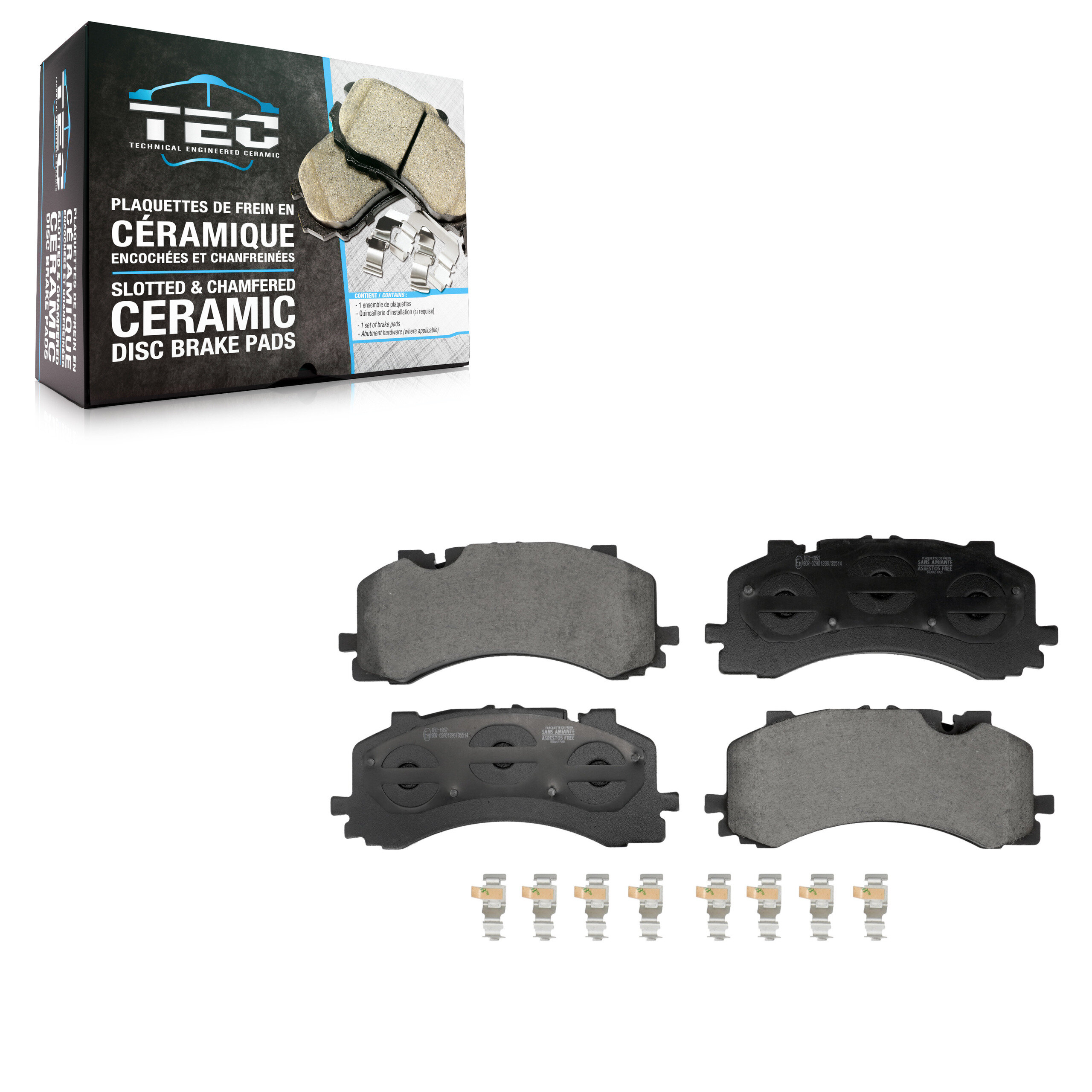 TEC - TEC-1952 - Front Disc Brake Pad
