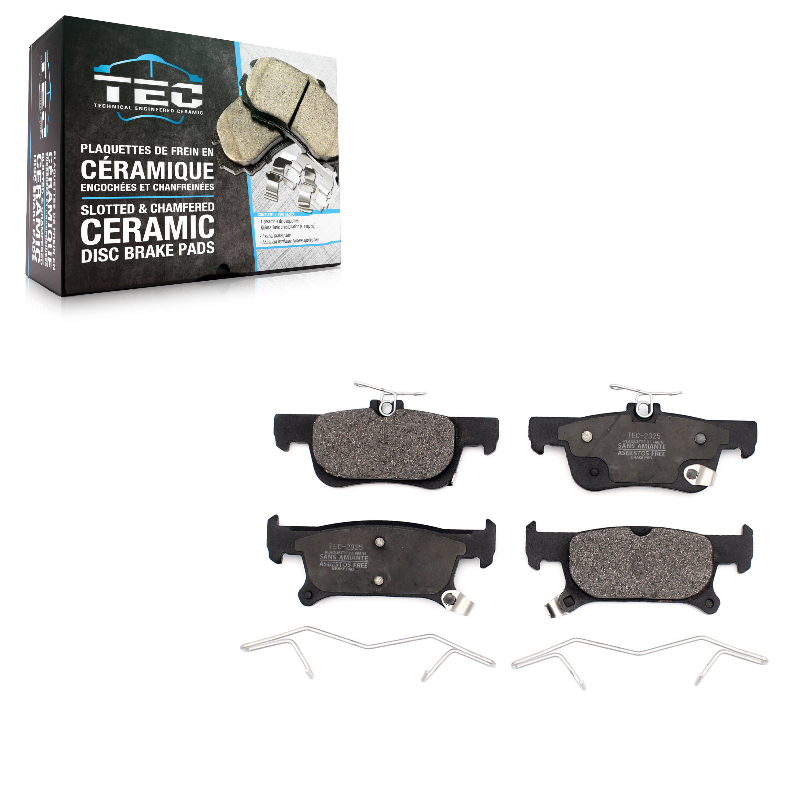 TEC - TEC-2025 - Rear Disc Brake Pad