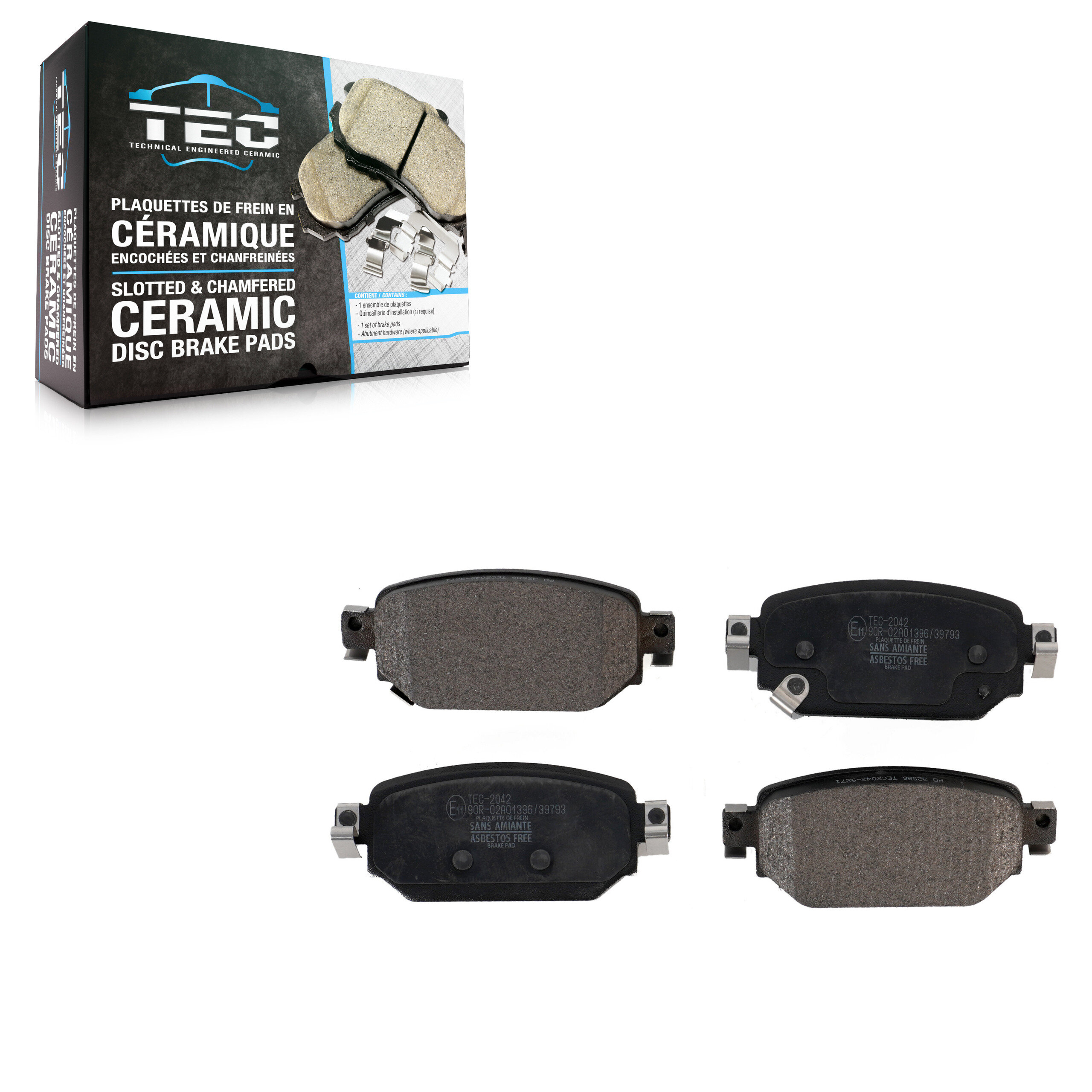 TEC - TEC-2042 - Rear Disc Brake Pad