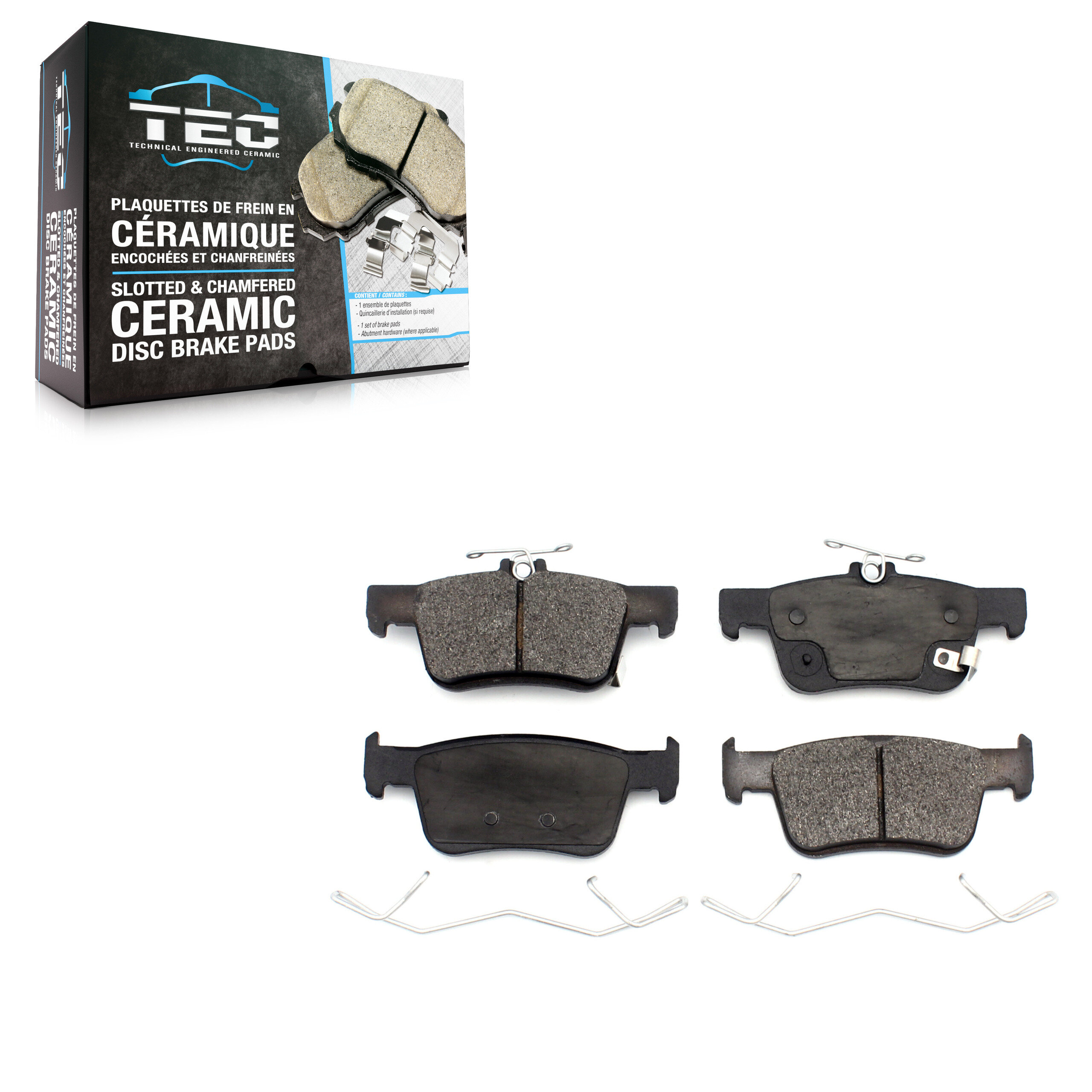TEC - TEC-2102 - Rear Disc Brake Pad