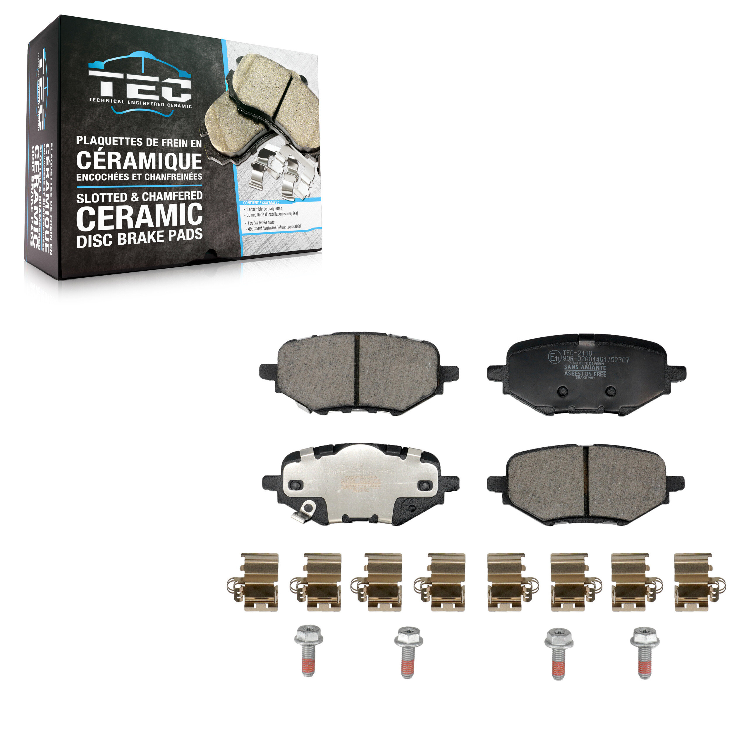 TEC - TEC-2116 - Rear Disc Brake Pad