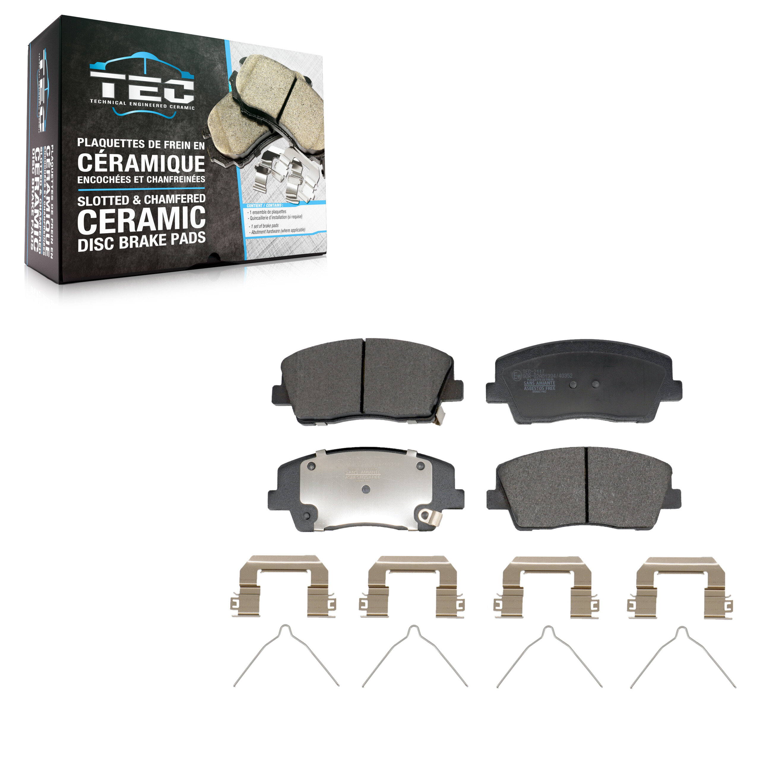 TEC - TEC-2117 - Front Disc Brake Pad