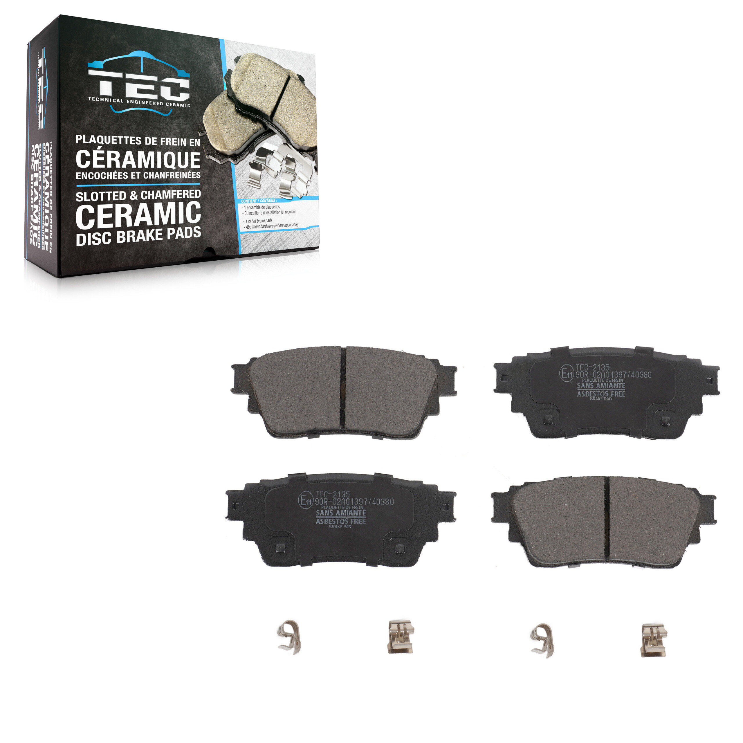 TEC - TEC-2135 - Rear Disc Brake Pad