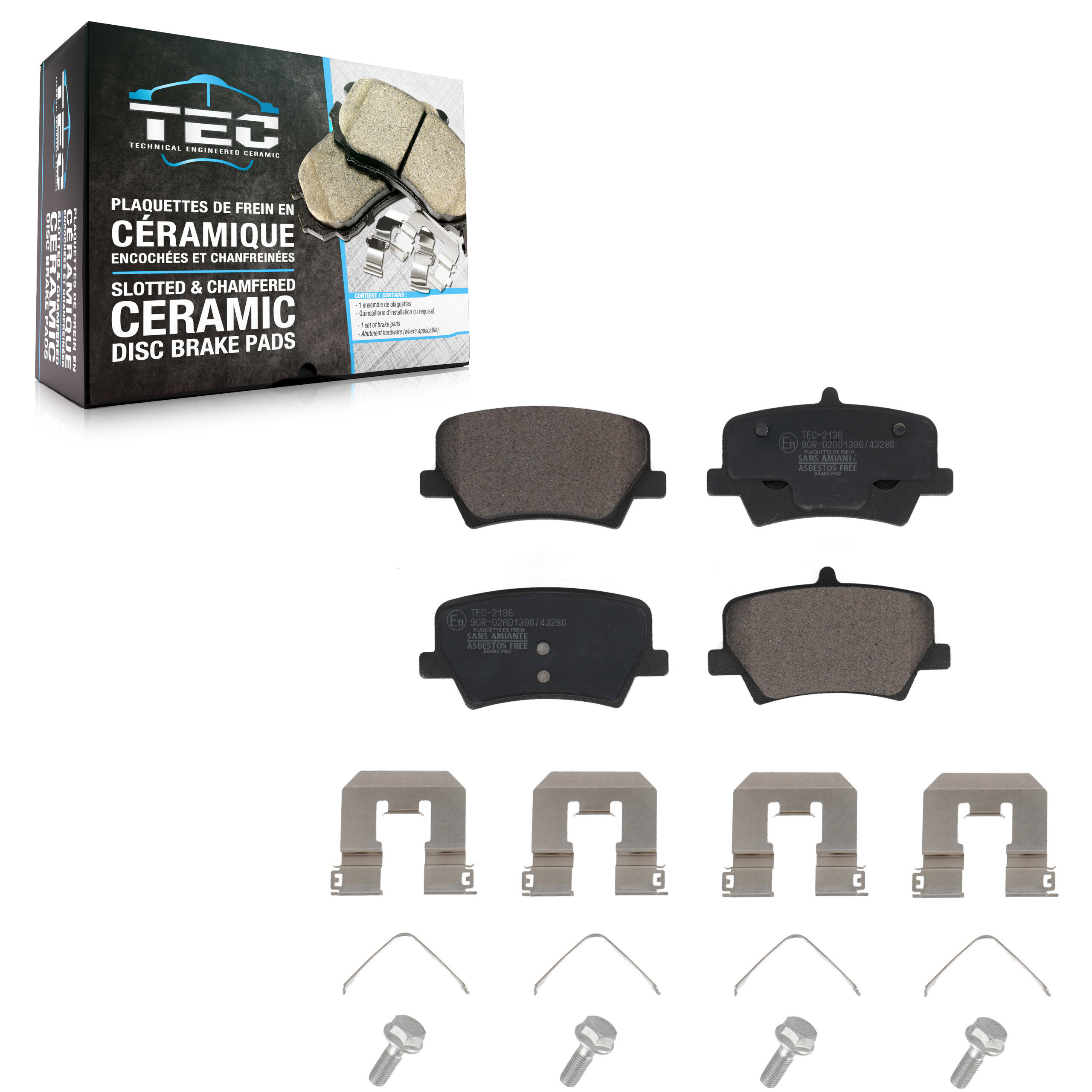 TEC - TEC-2136 - Rear Disc Brake Pad