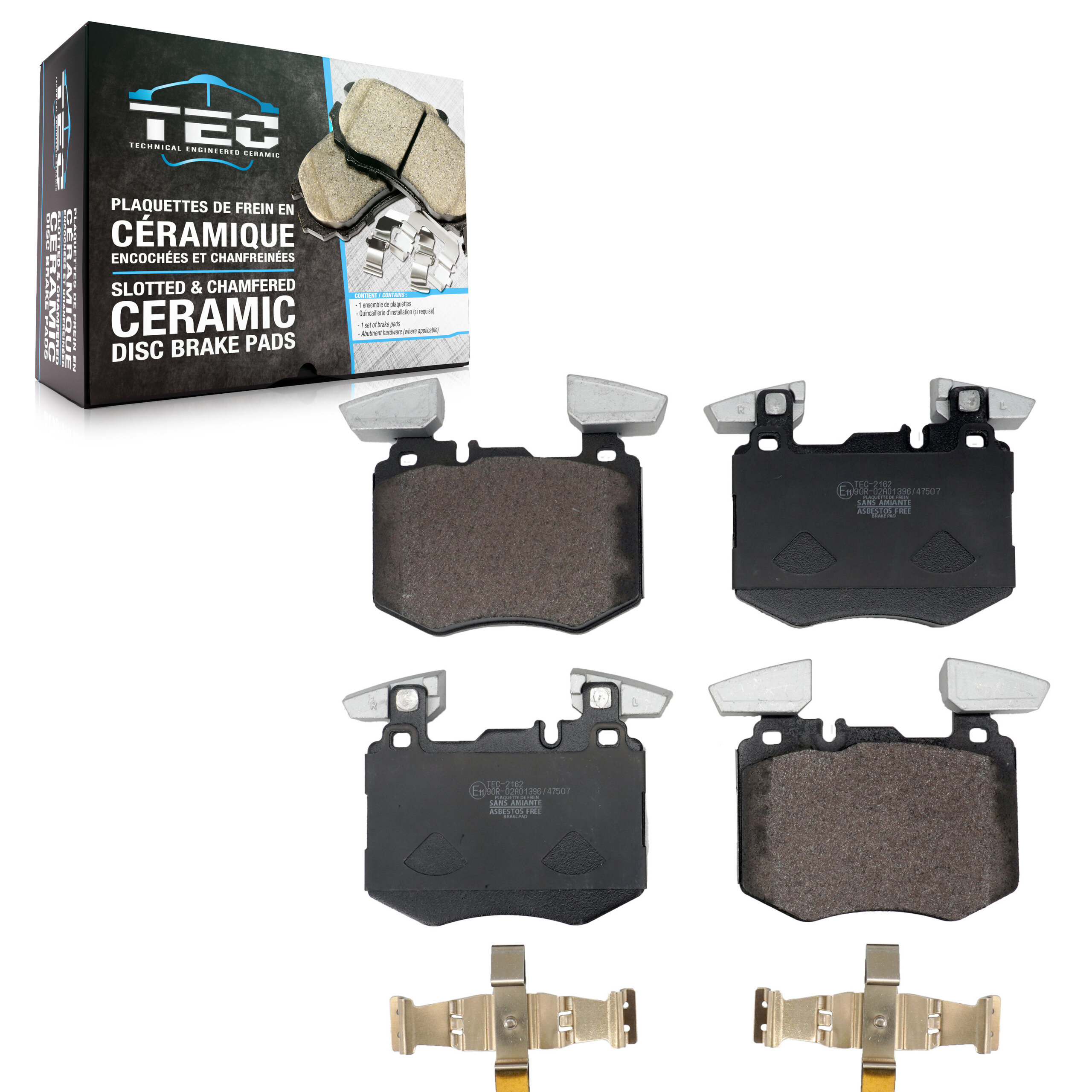 TEC - TEC-2162 - Front Disc Brake Pad