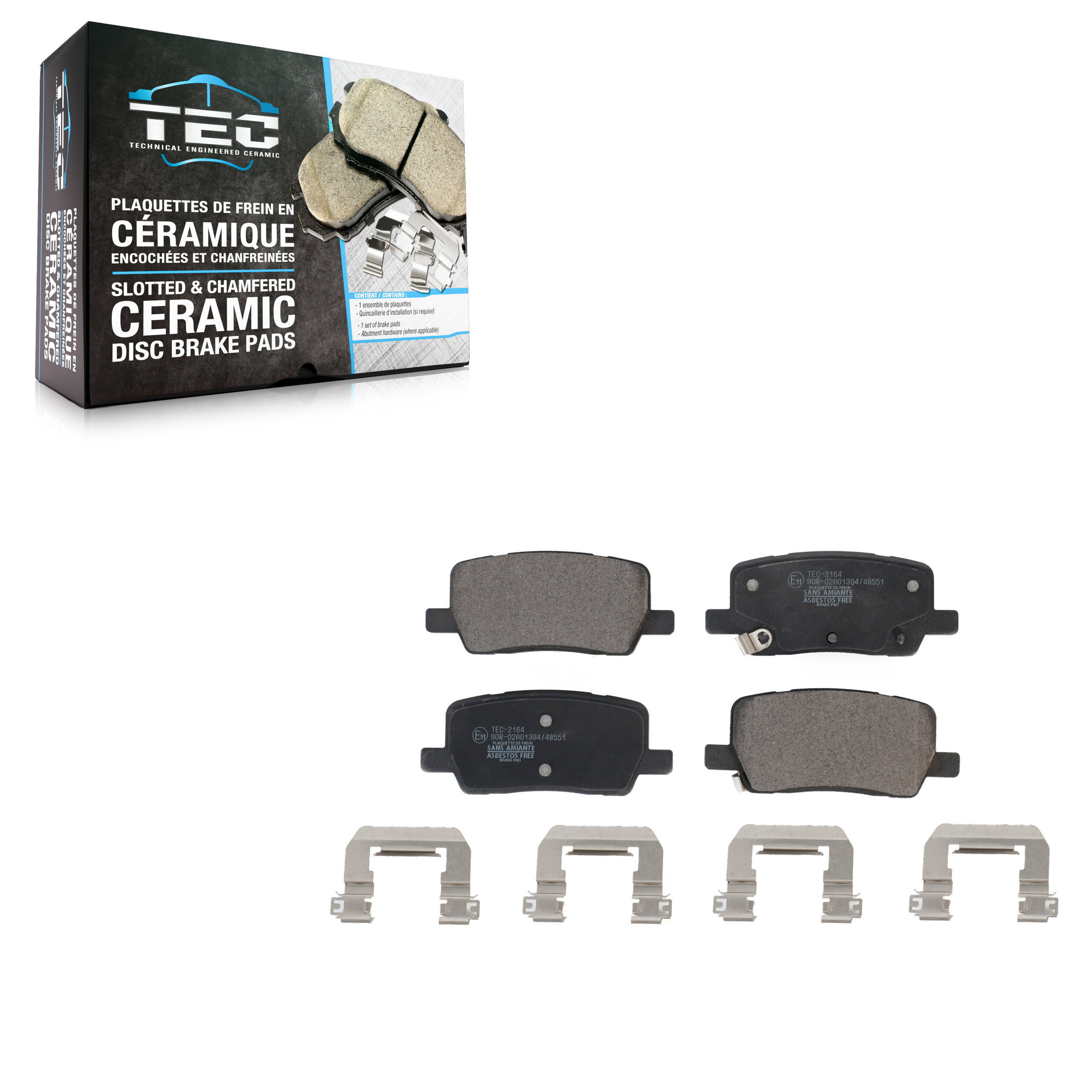 TEC - TEC-2164 - Rear Disc Brake Pad