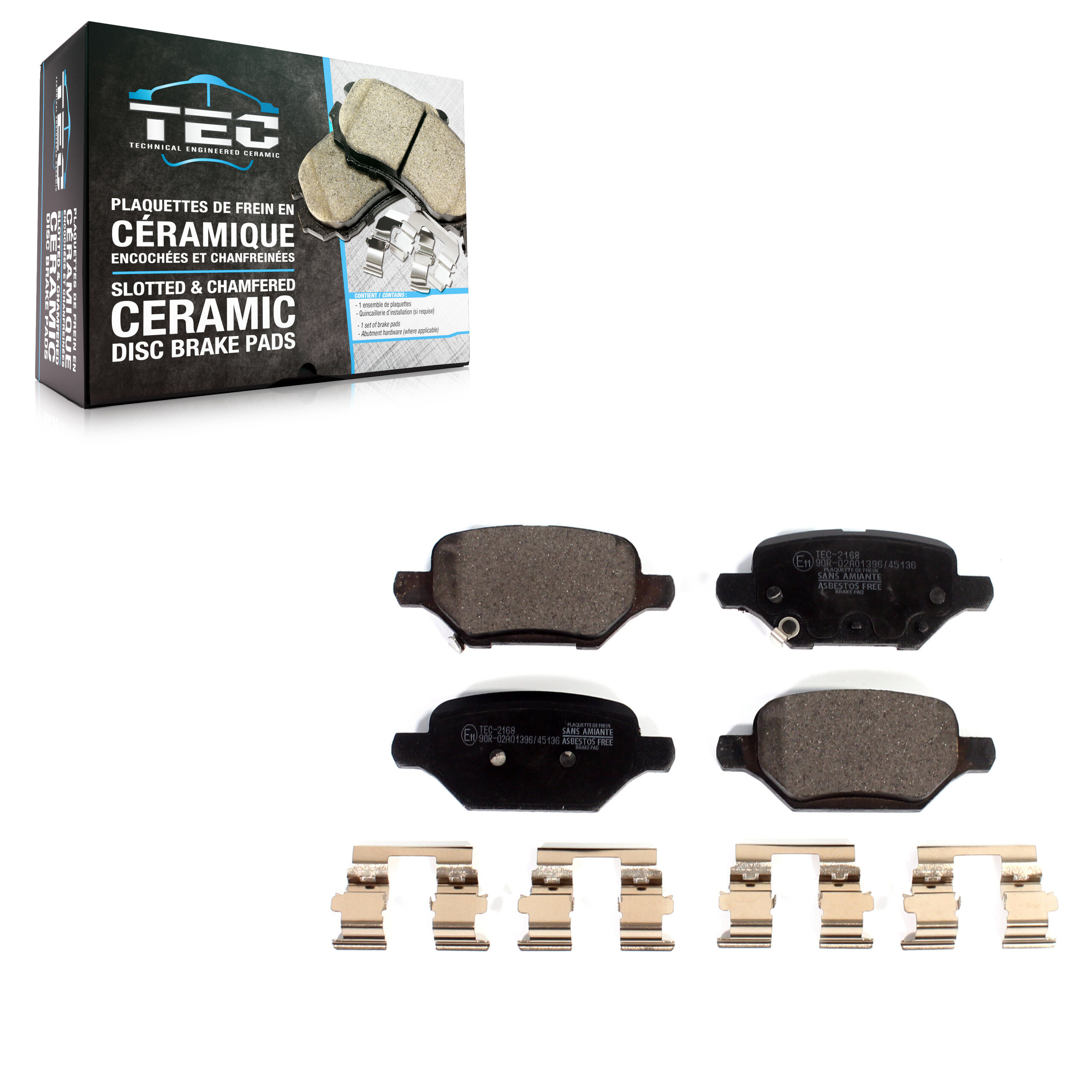 TEC - TEC-2168 - Rear Disc Brake Pad