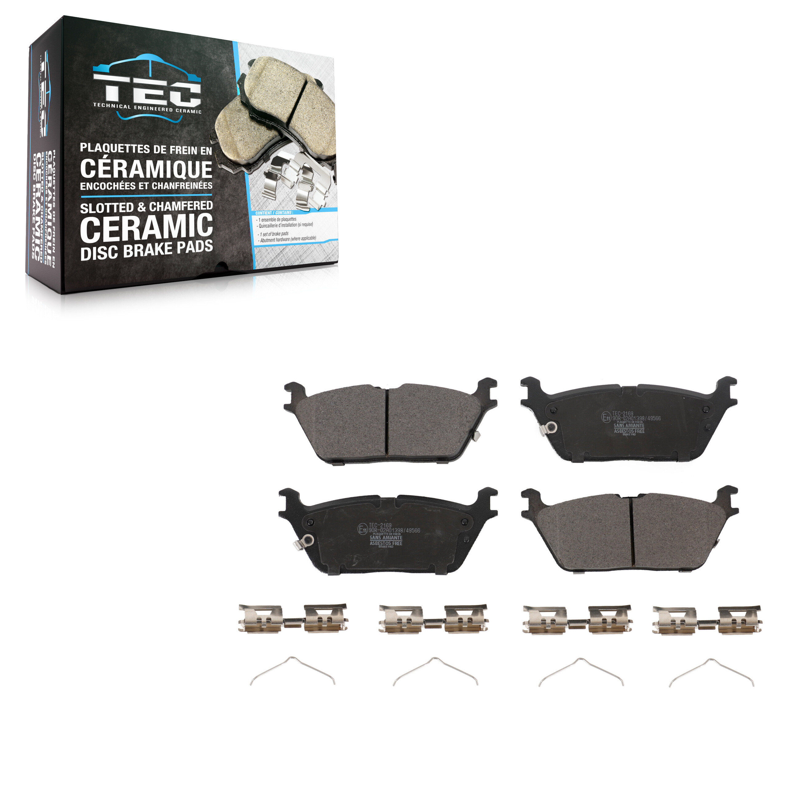 TEC - TEC-2169 - Rear Disc Brake Pad