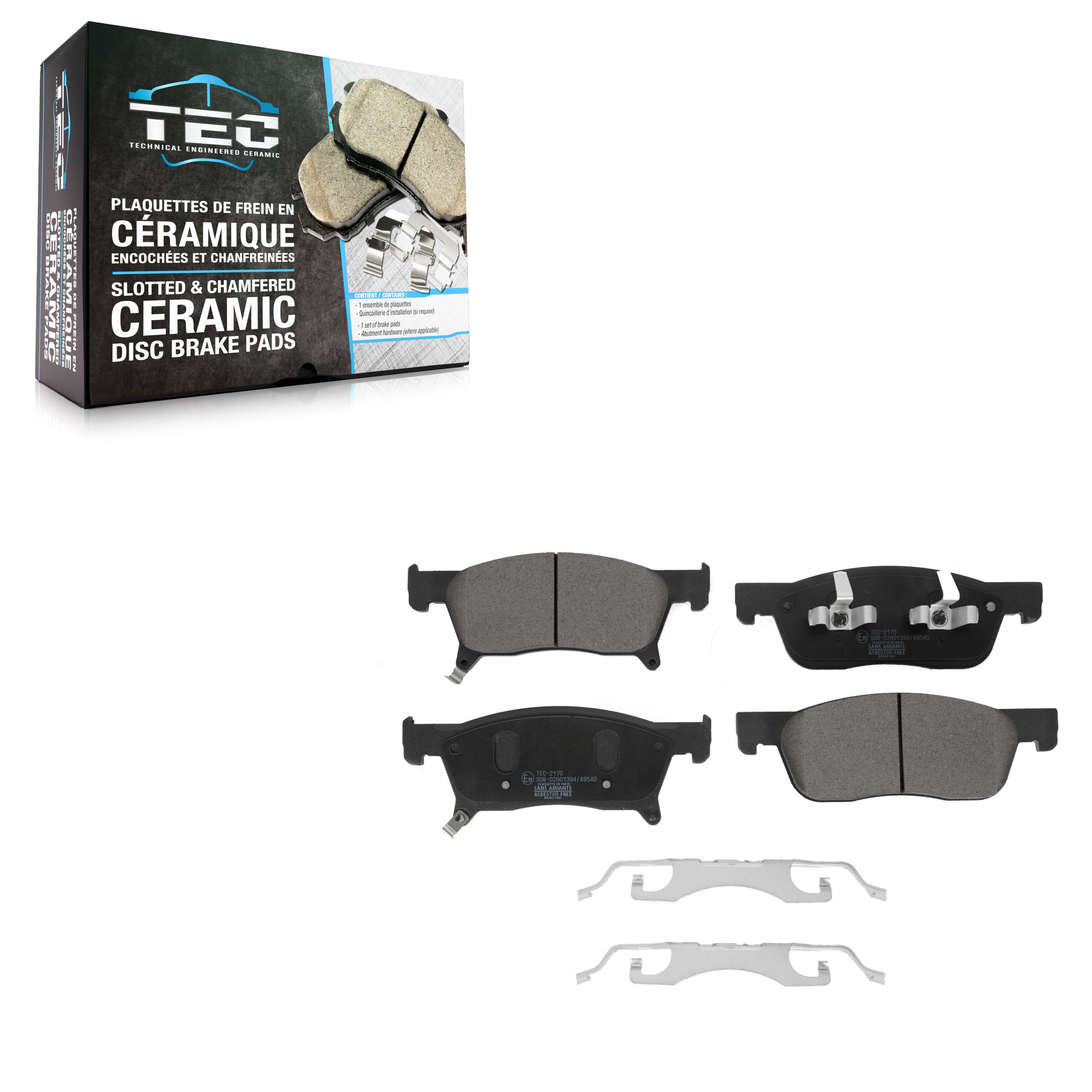 TEC - TEC-2170 - Front Disc Brake Pad