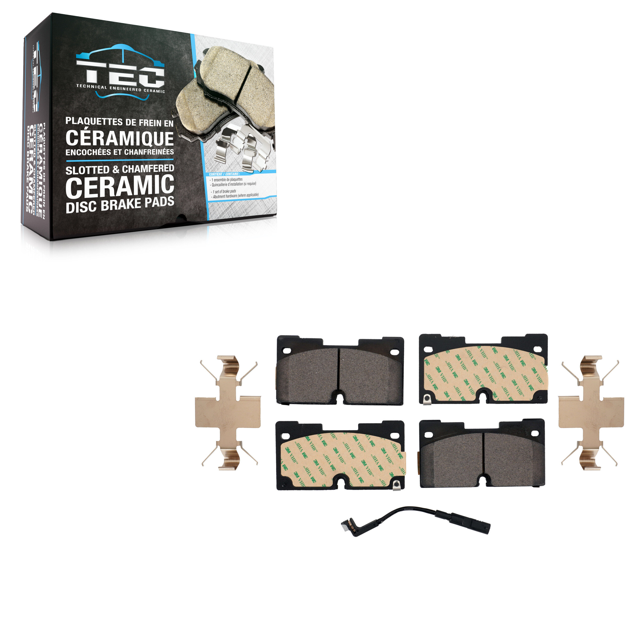 TEC - TEC-2173 - Front Disc Brake Pad