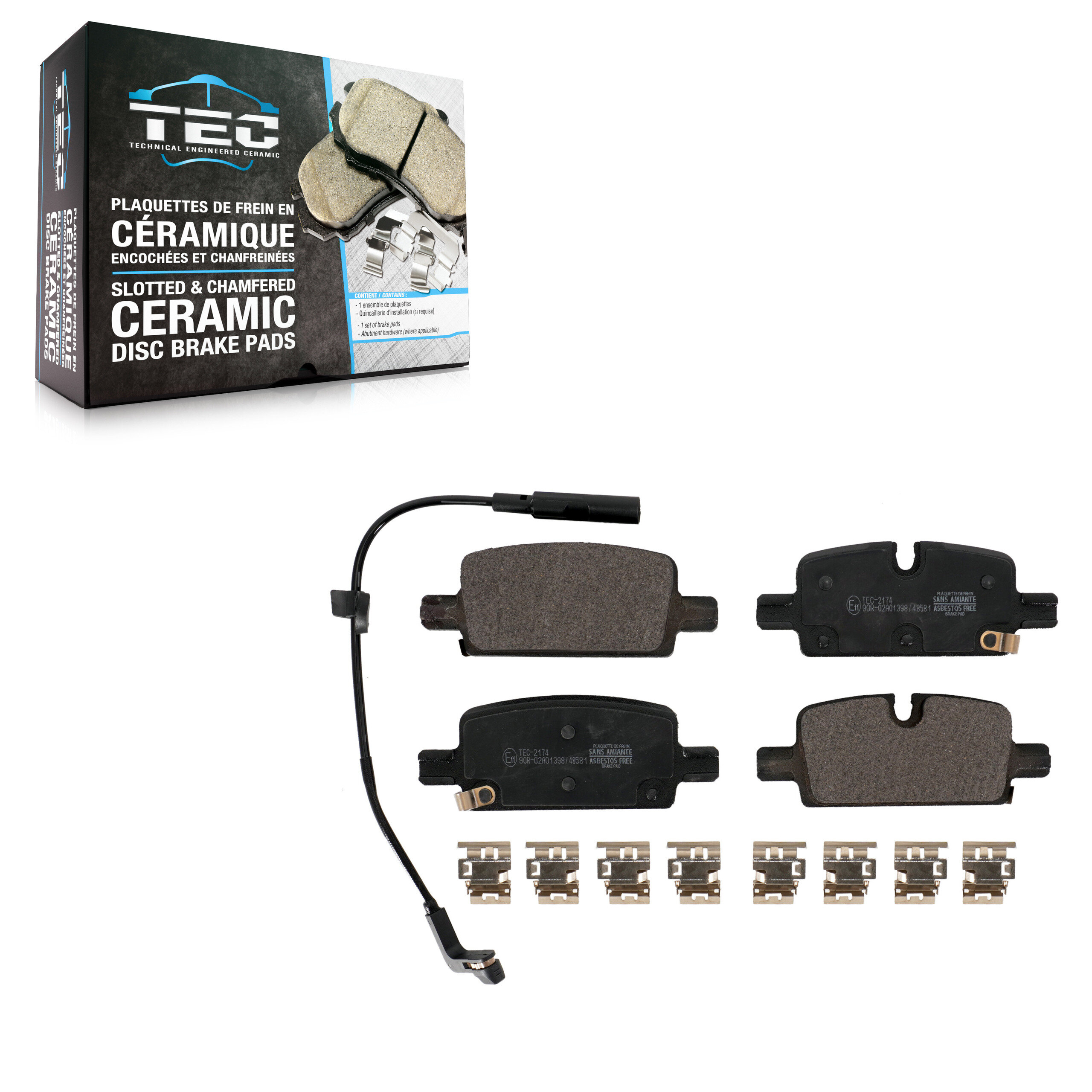 TEC - TEC-2174 - Rear Disc Brake Pad