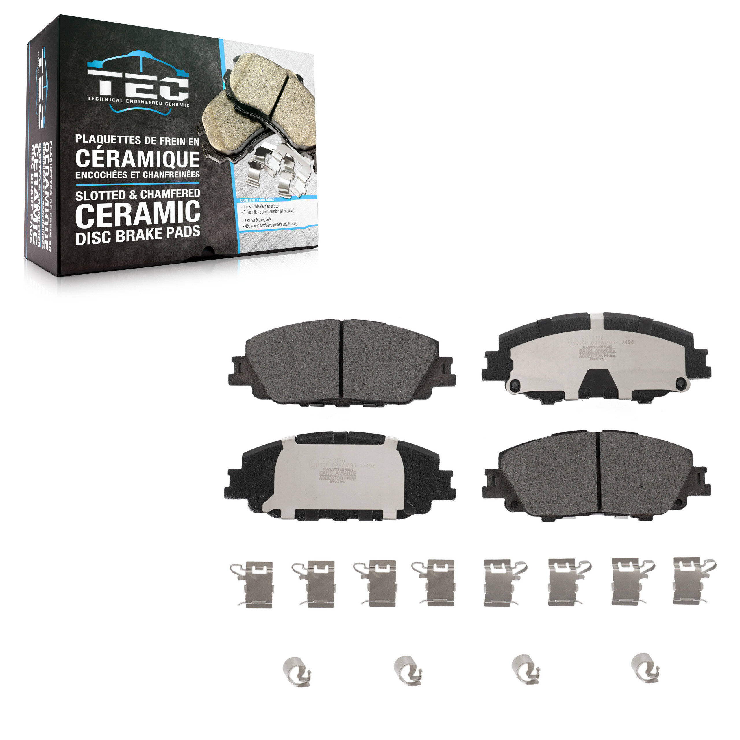 TEC - TEC-2176 - Front Disc Brake Pad