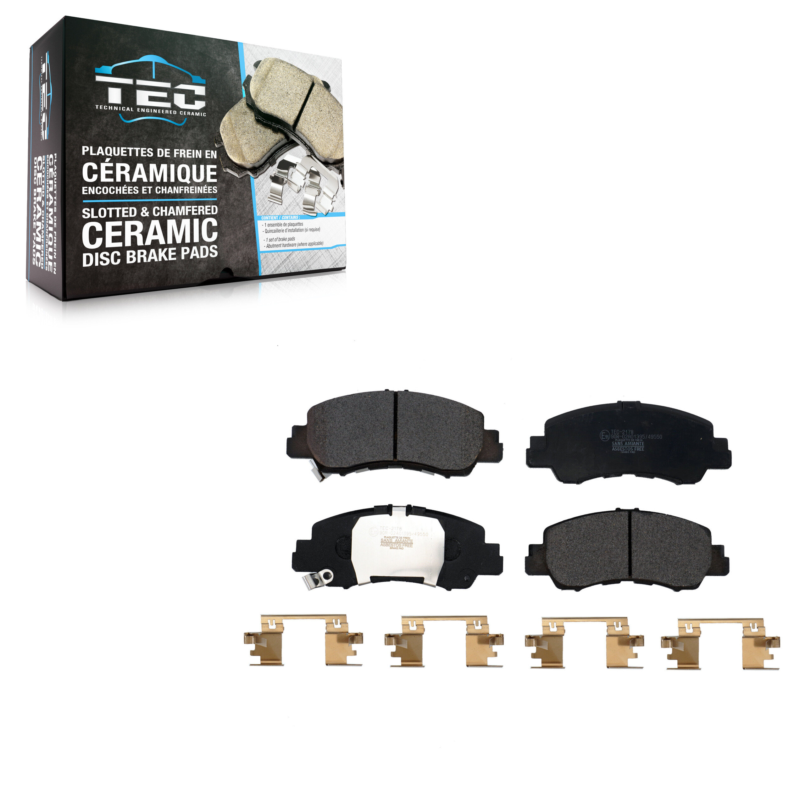 TEC - TEC-2178 - Front Disc Brake Pad