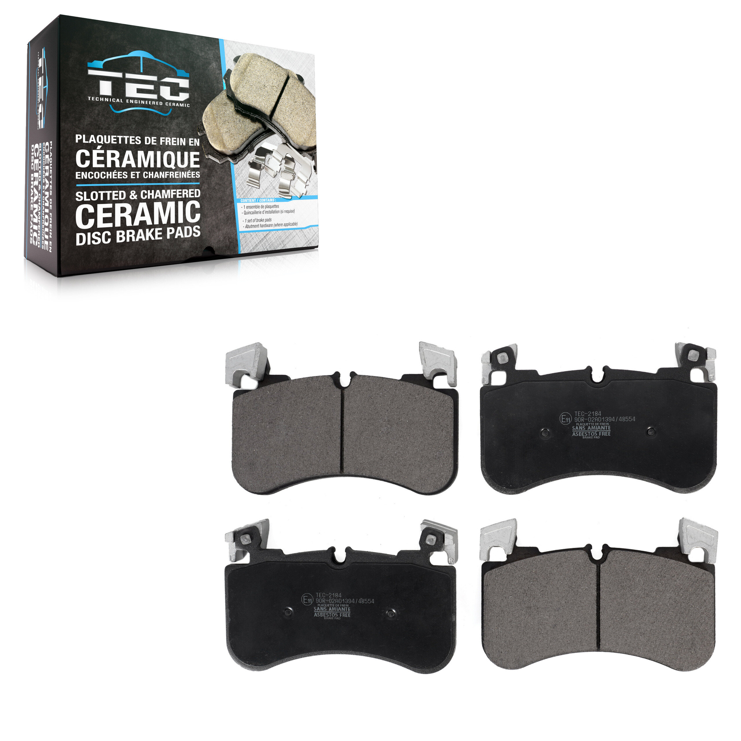 TEC - TEC-2184 - Front Disc Brake Pad