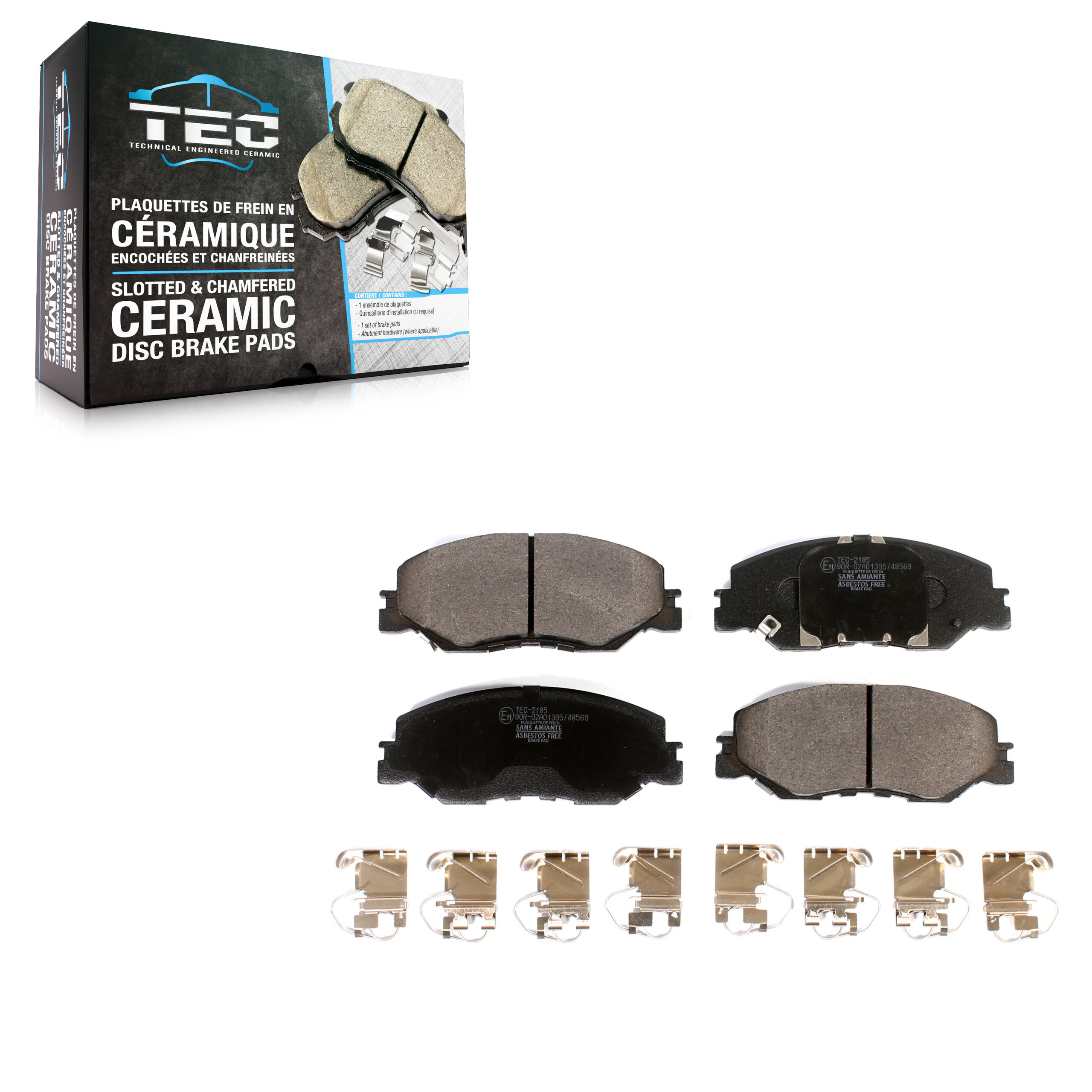 TEC - TEC-2185 - Front Disc Brake Pad