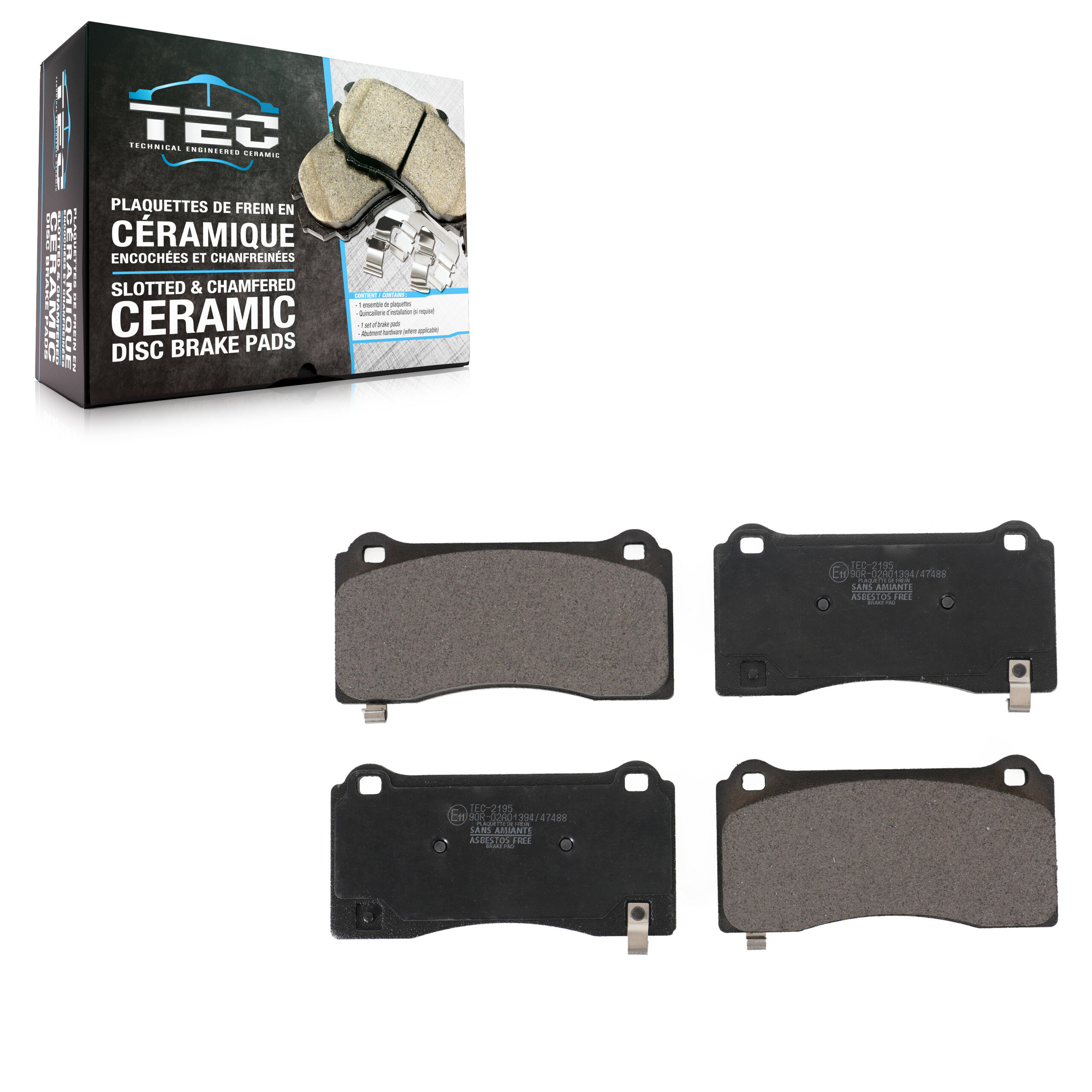 TEC - TEC-2195 - Front Disc Brake Pad