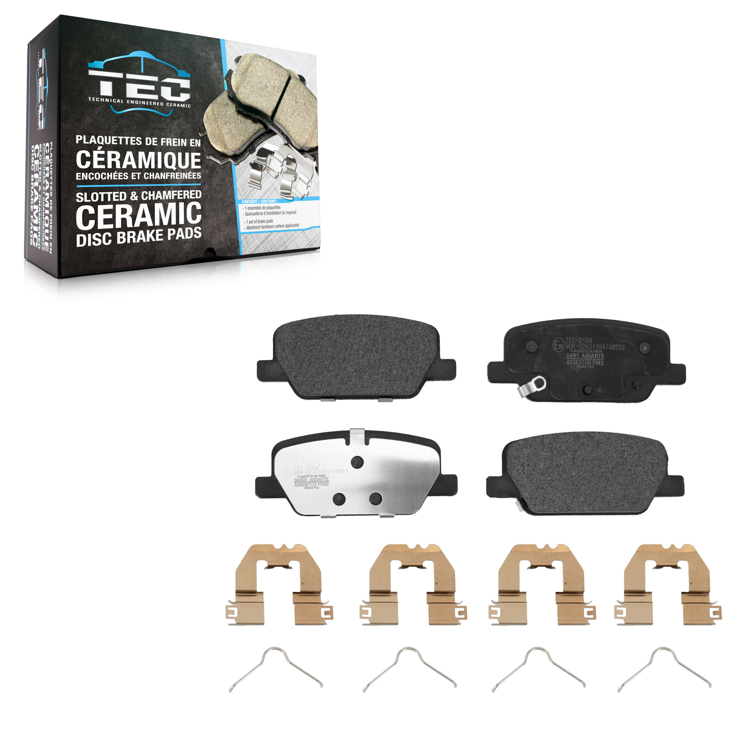 TEC - TEC-2199 - Rear Disc Brake Pad