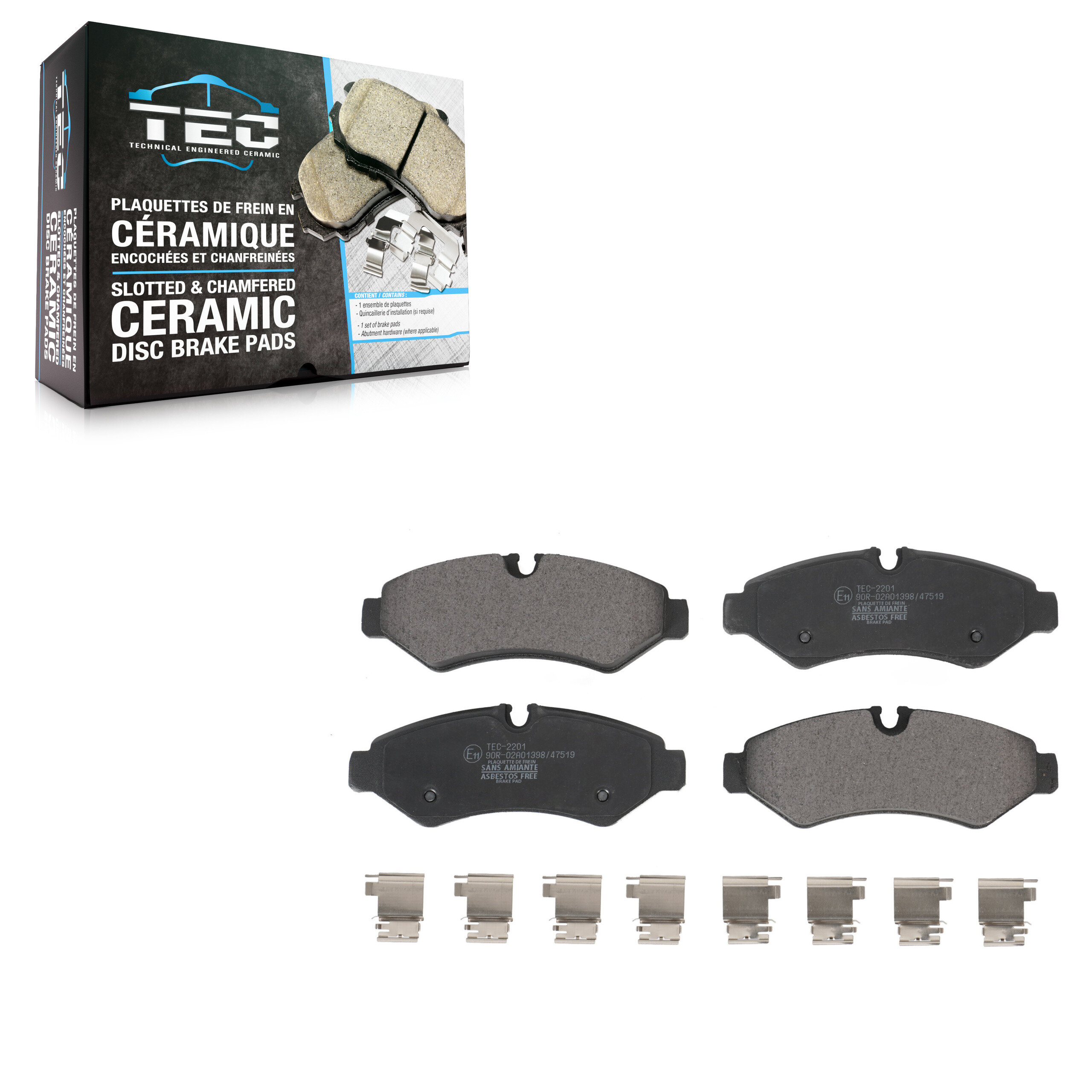 TEC - TEC-2201 - Rear Disc Brake Pad