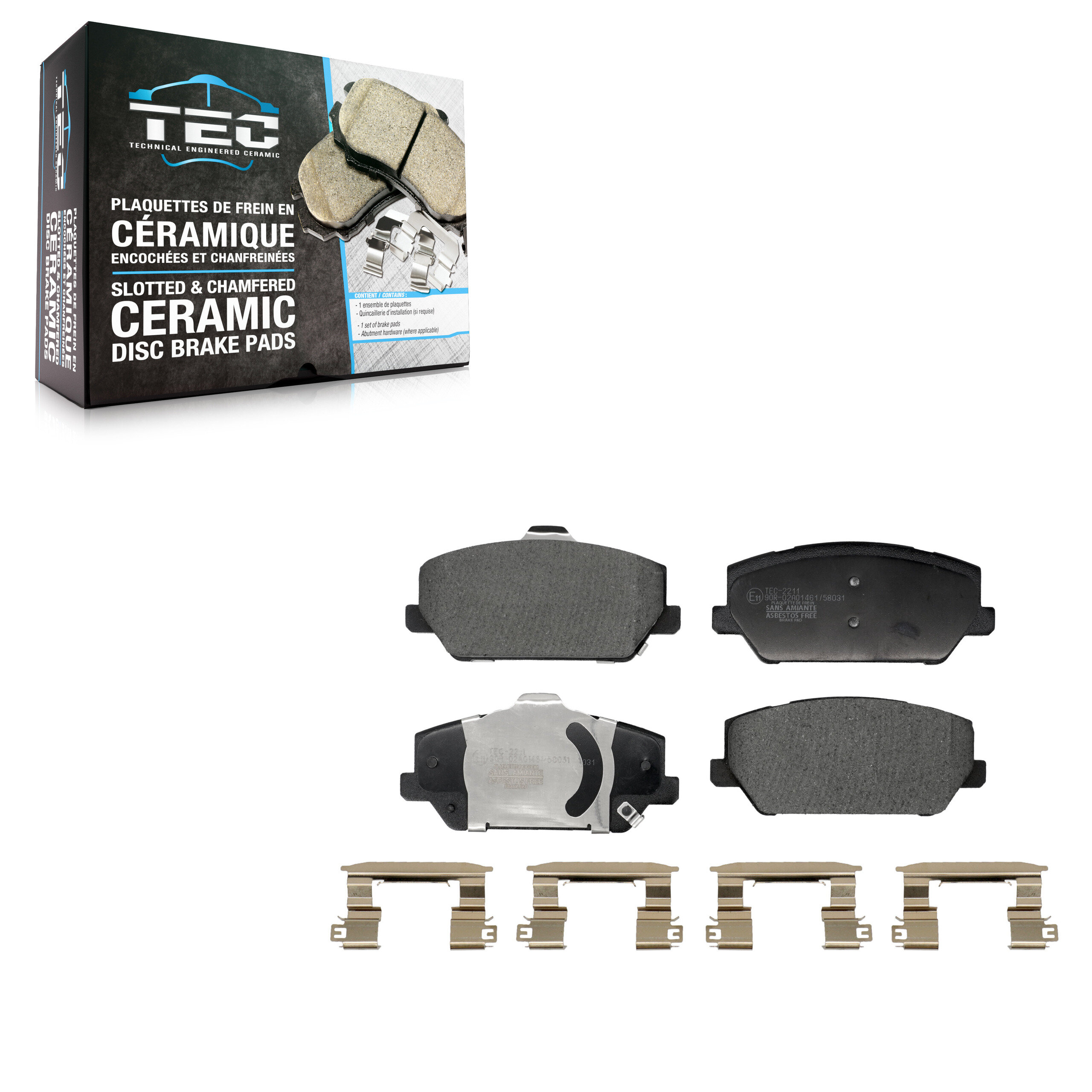 TEC - TEC-2211 - Front Disc Brake Pad