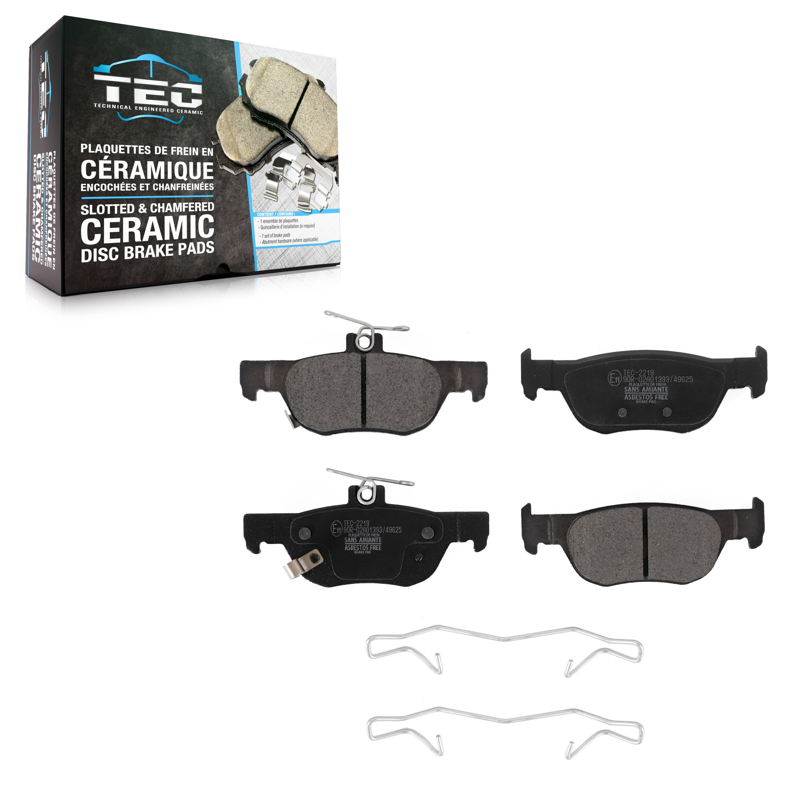 TEC - TEC-2219 - Rear Disc Brake Pad