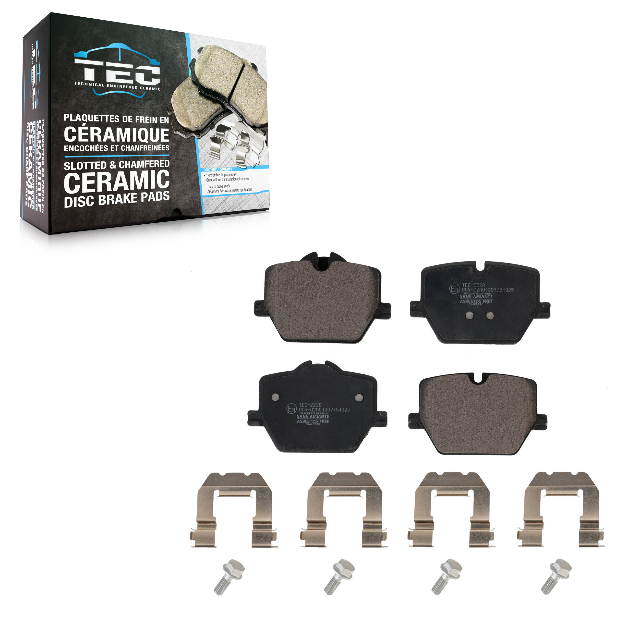 TEC - TEC-2220 - Rear Disc Brake Pad