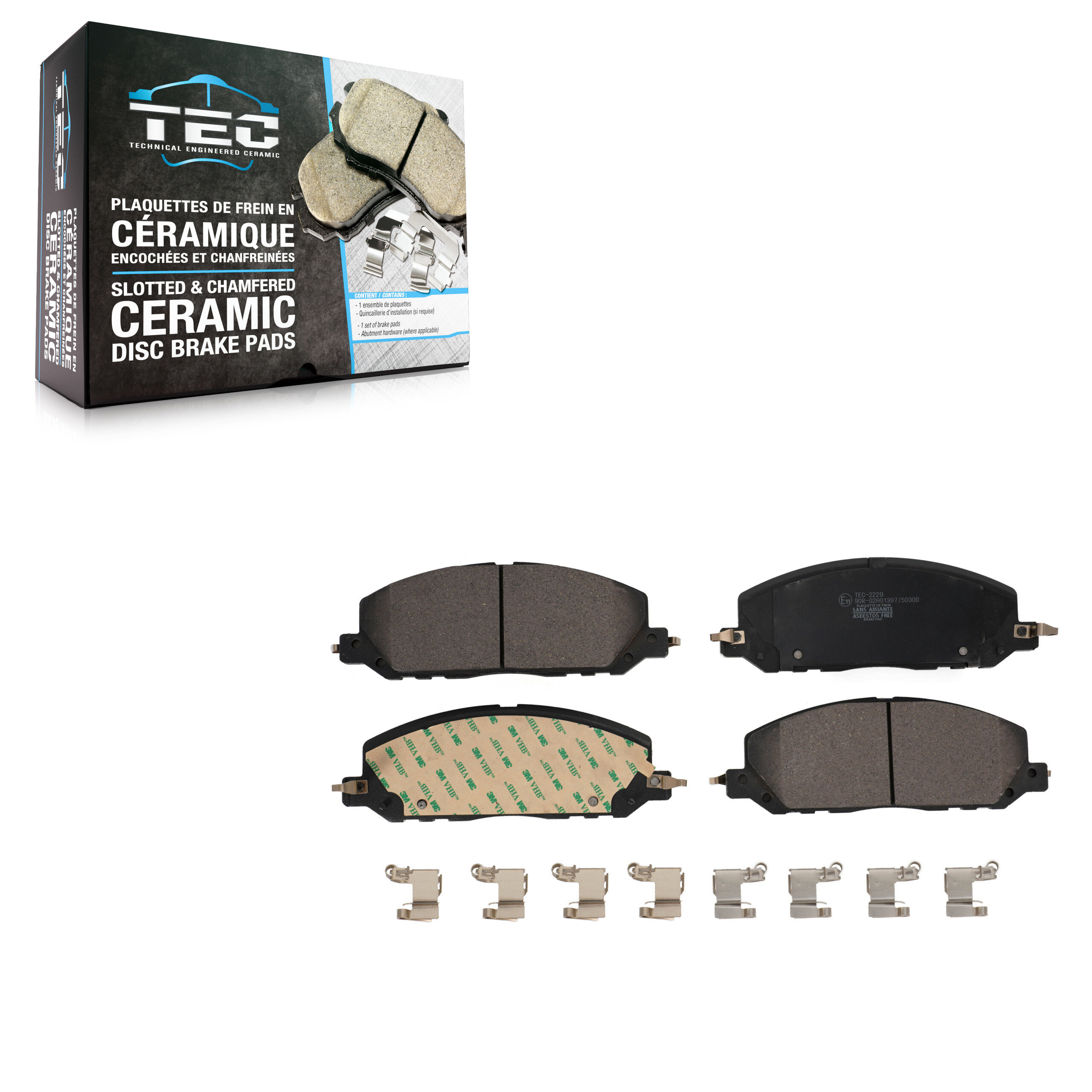 TEC - TEC-2229 - Front Disc Brake Pad