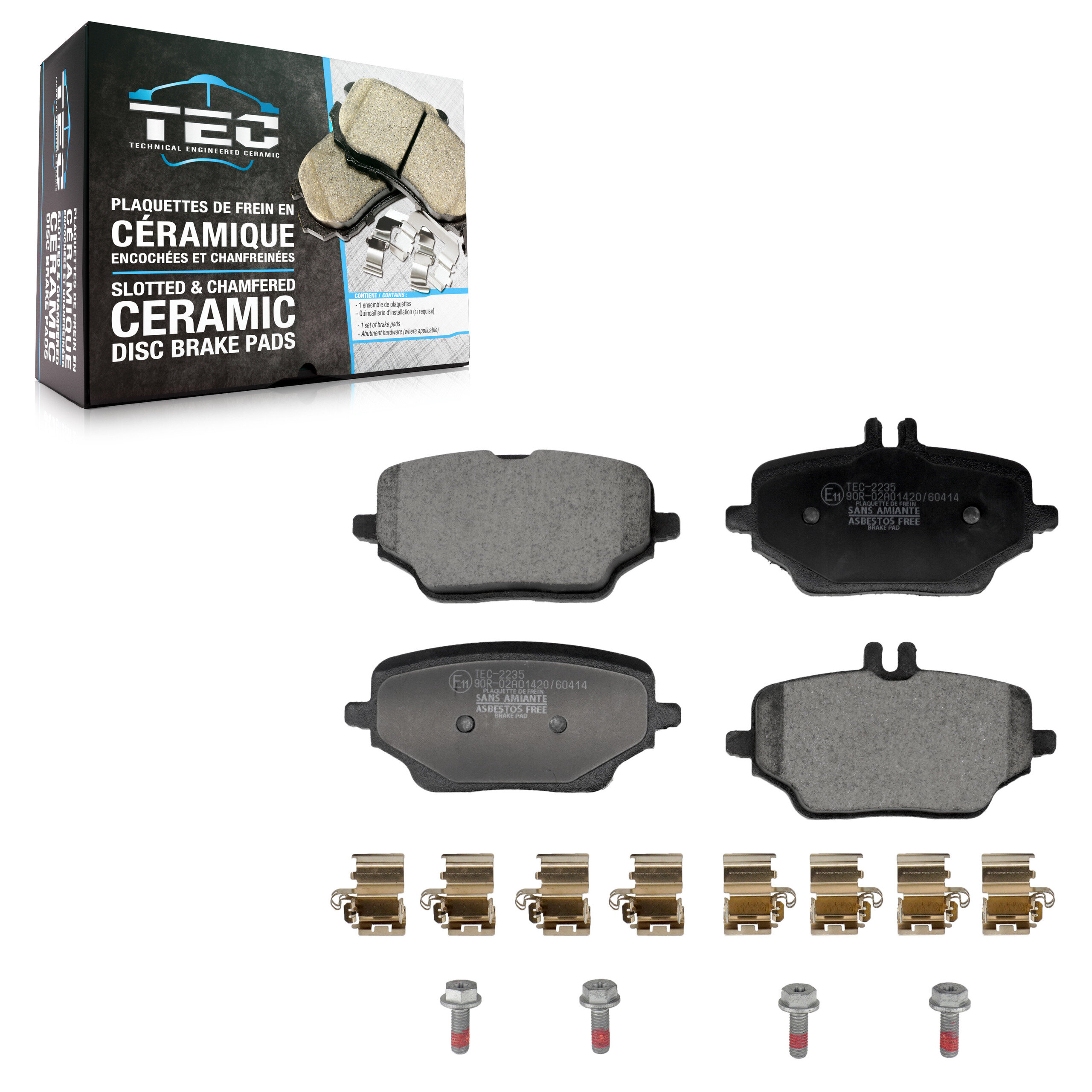 TEC - TEC-2235 - Rear Disc Brake Pad