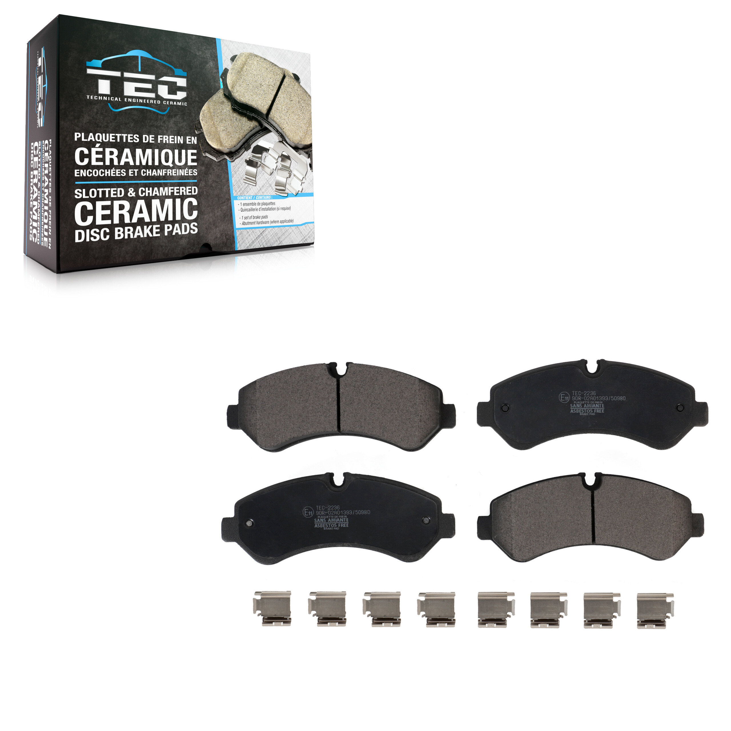 TEC - TEC-2236 - Rear Disc Brake Pad