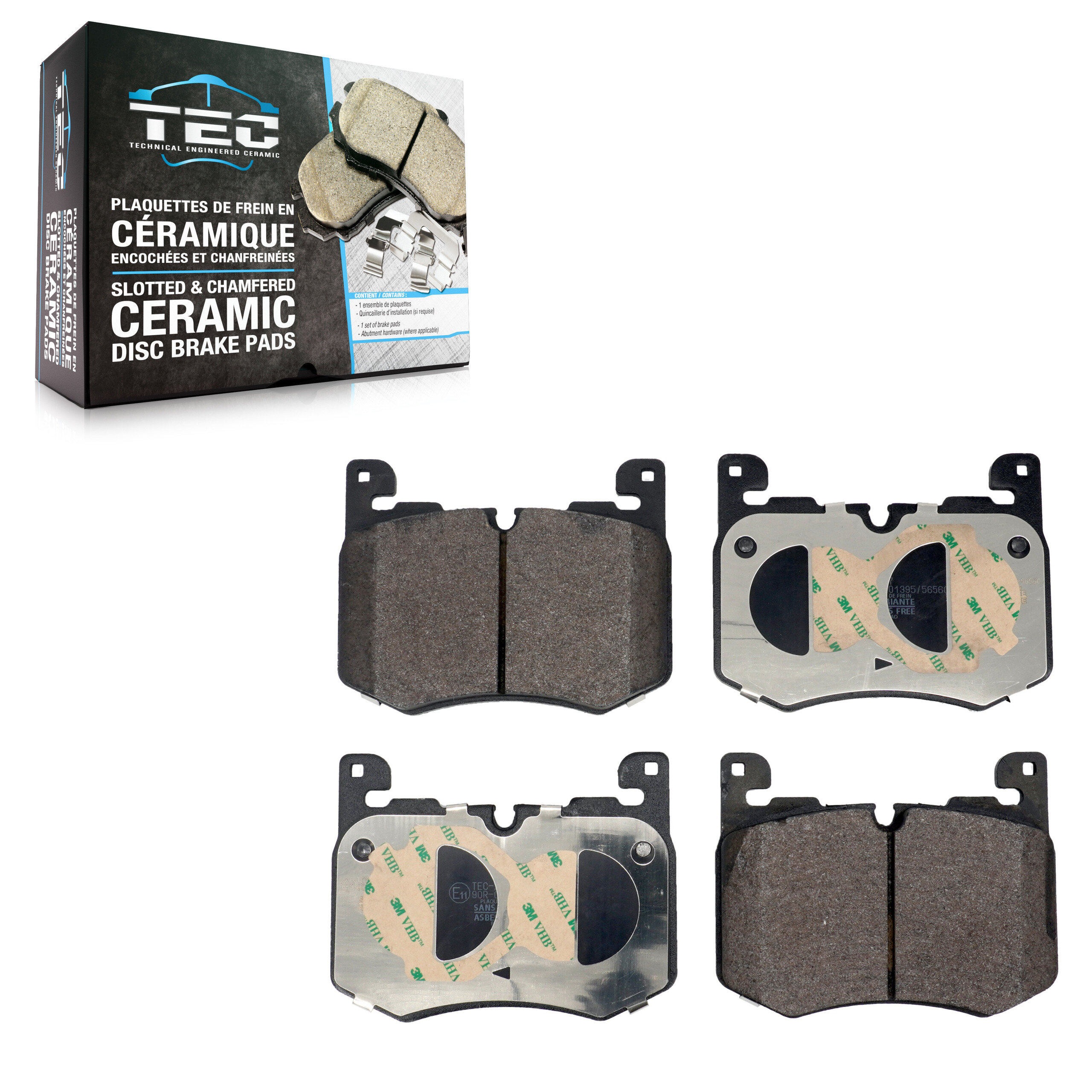 TEC - TEC-2257 - Front Disc Brake Pad