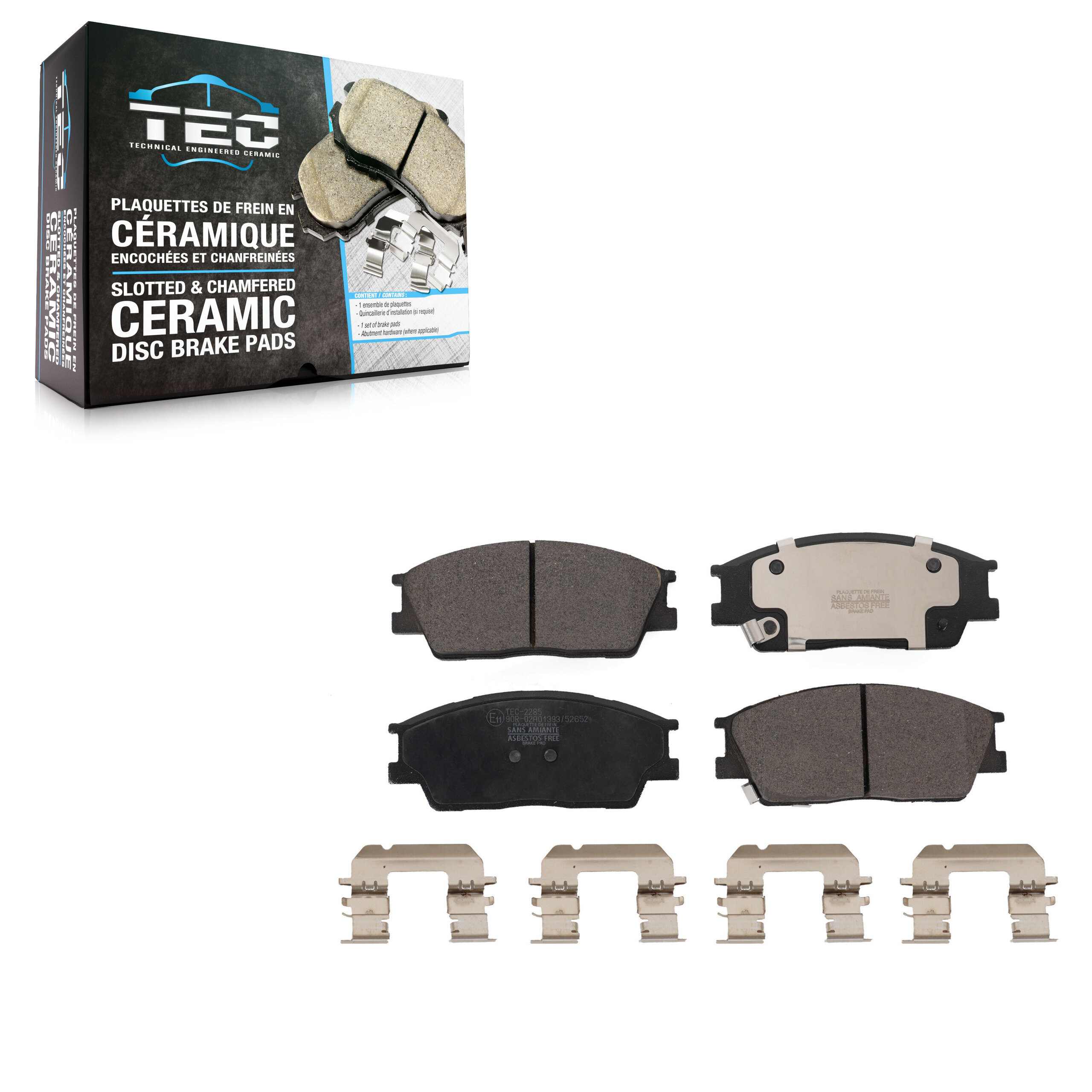 TEC - TEC-2285 - Front Disc Brake Pad