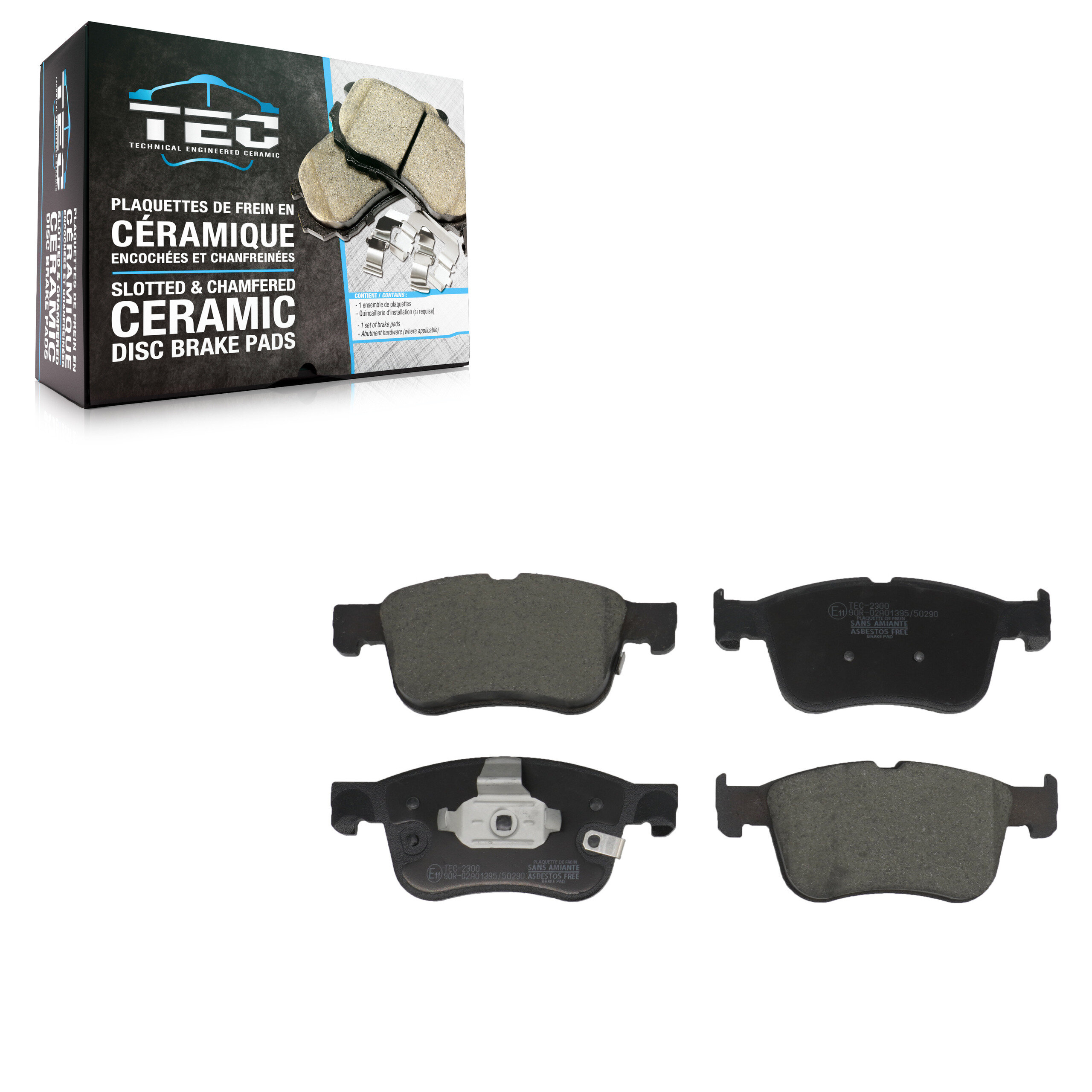 TEC - TEC-2300 - Front Disc Brake Pad