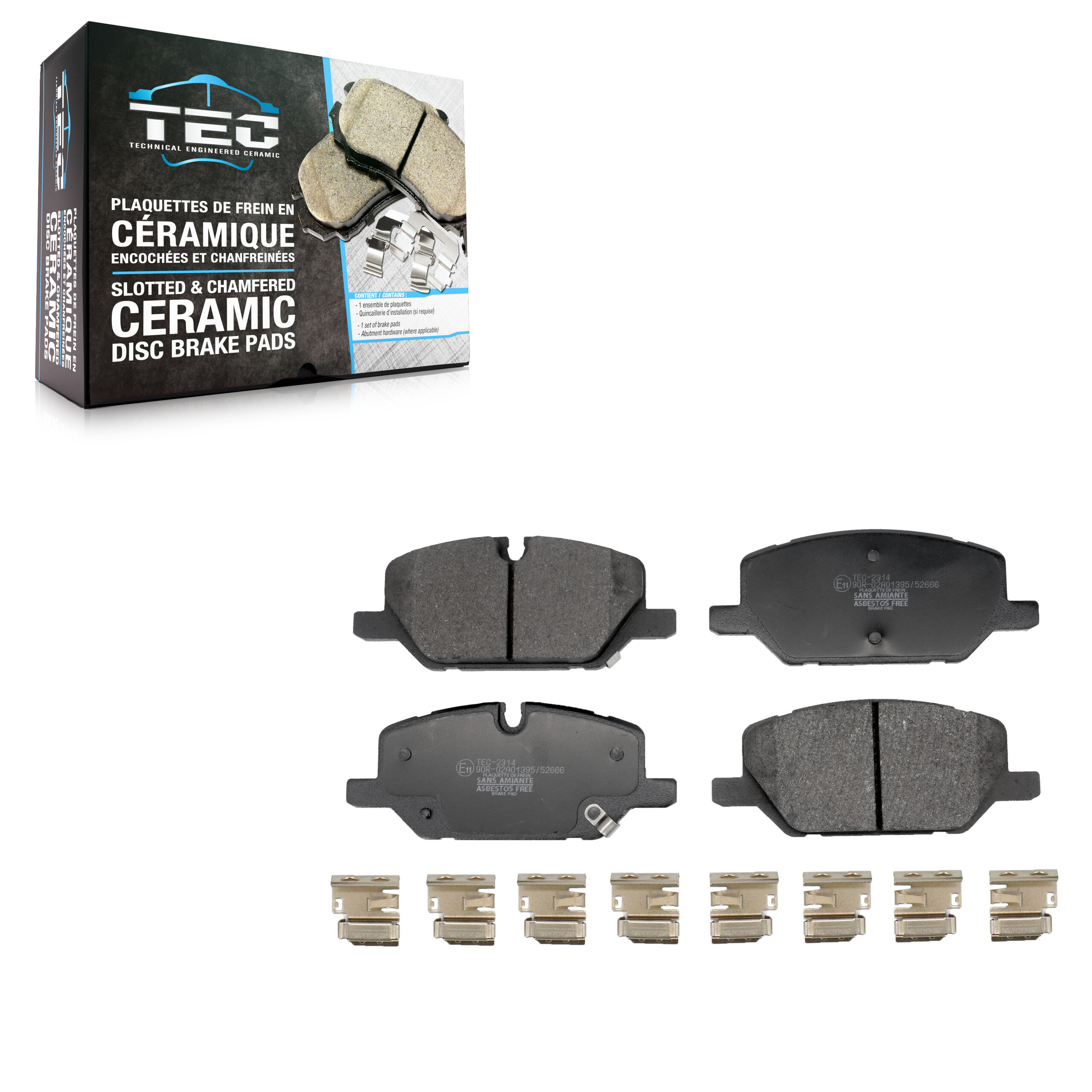 TEC - TEC-2314 - Front Disc Brake Pad