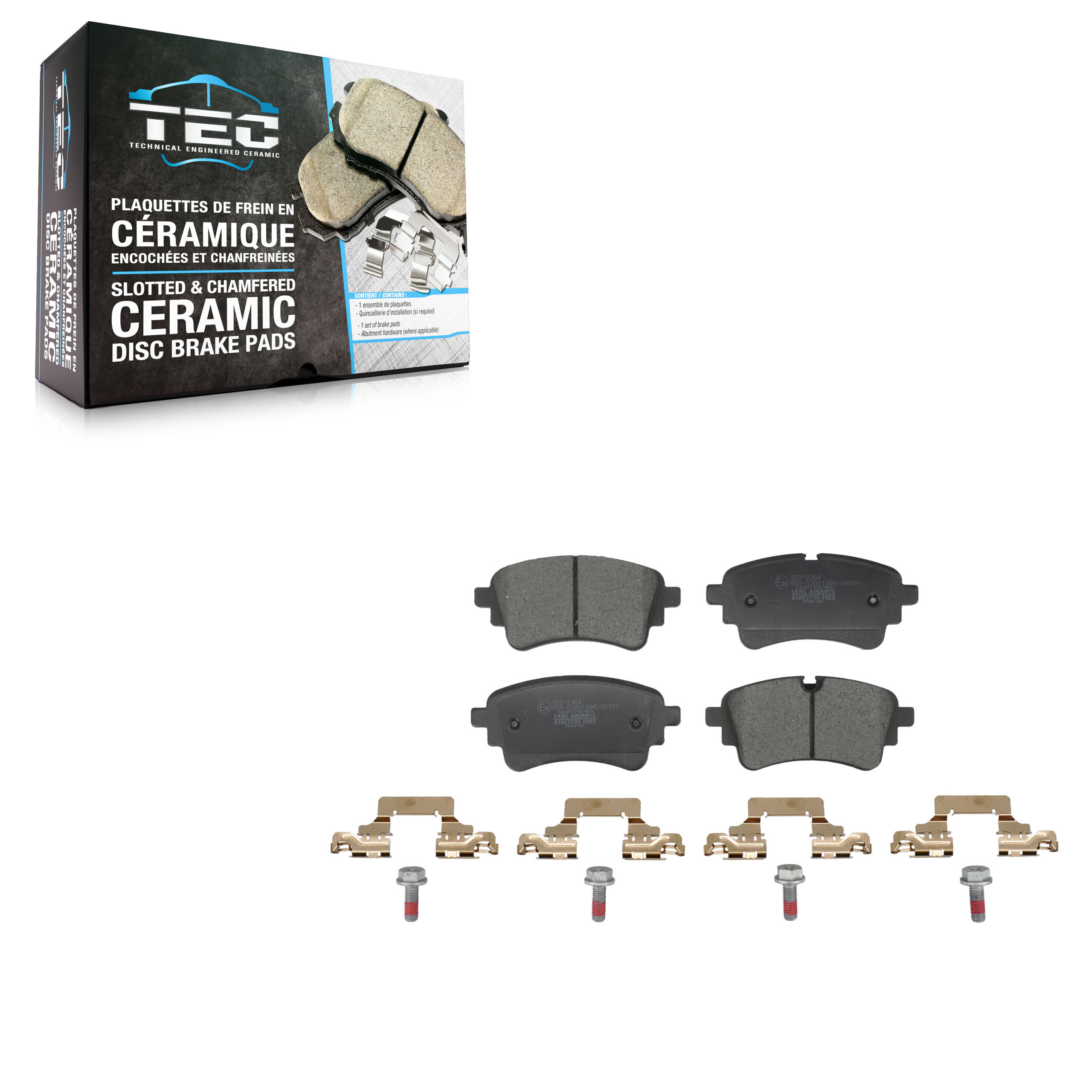 TEC - TEC-2364 - Rear Disc Brake Pad