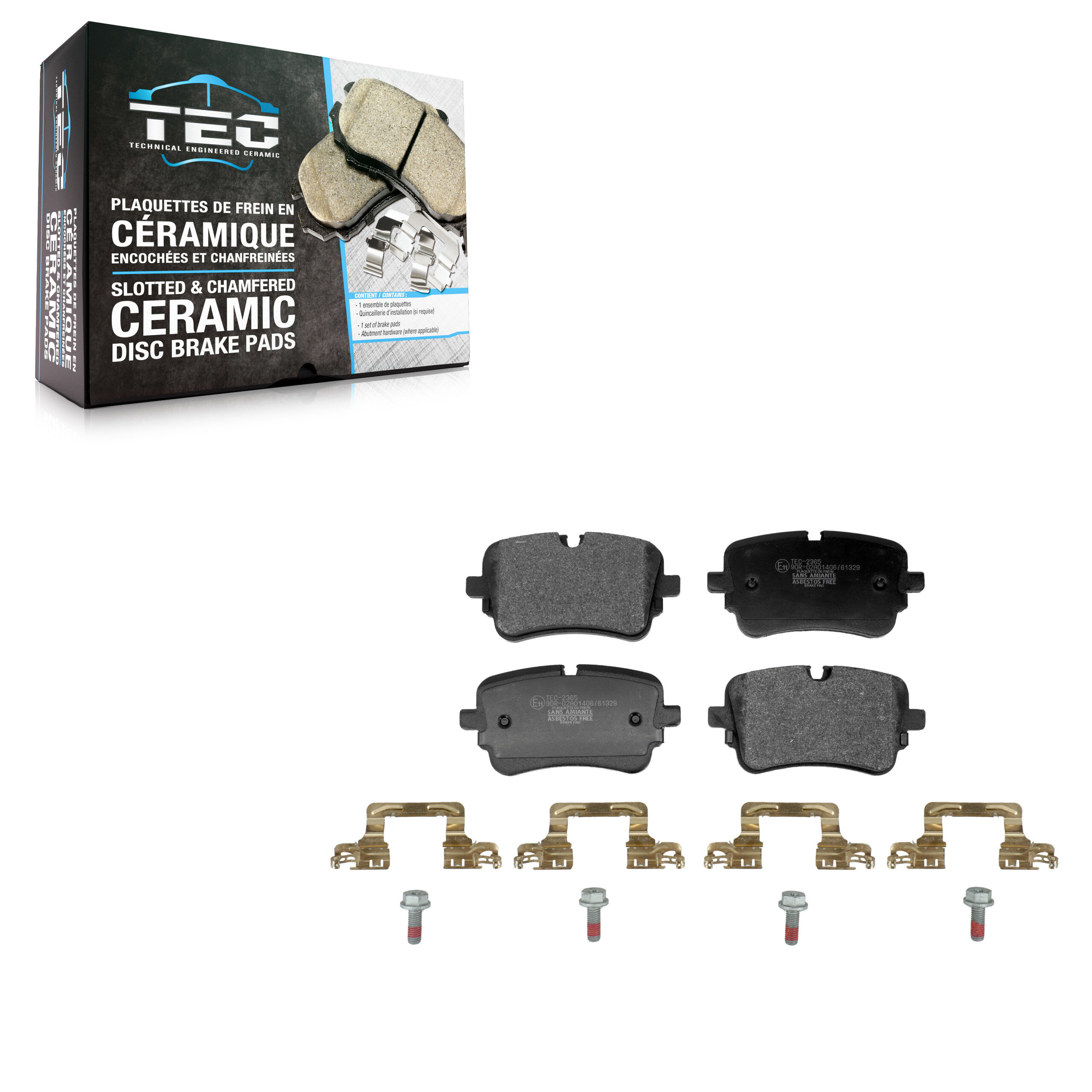 TEC - TEC-2365 - Rear Disc Brake Pad