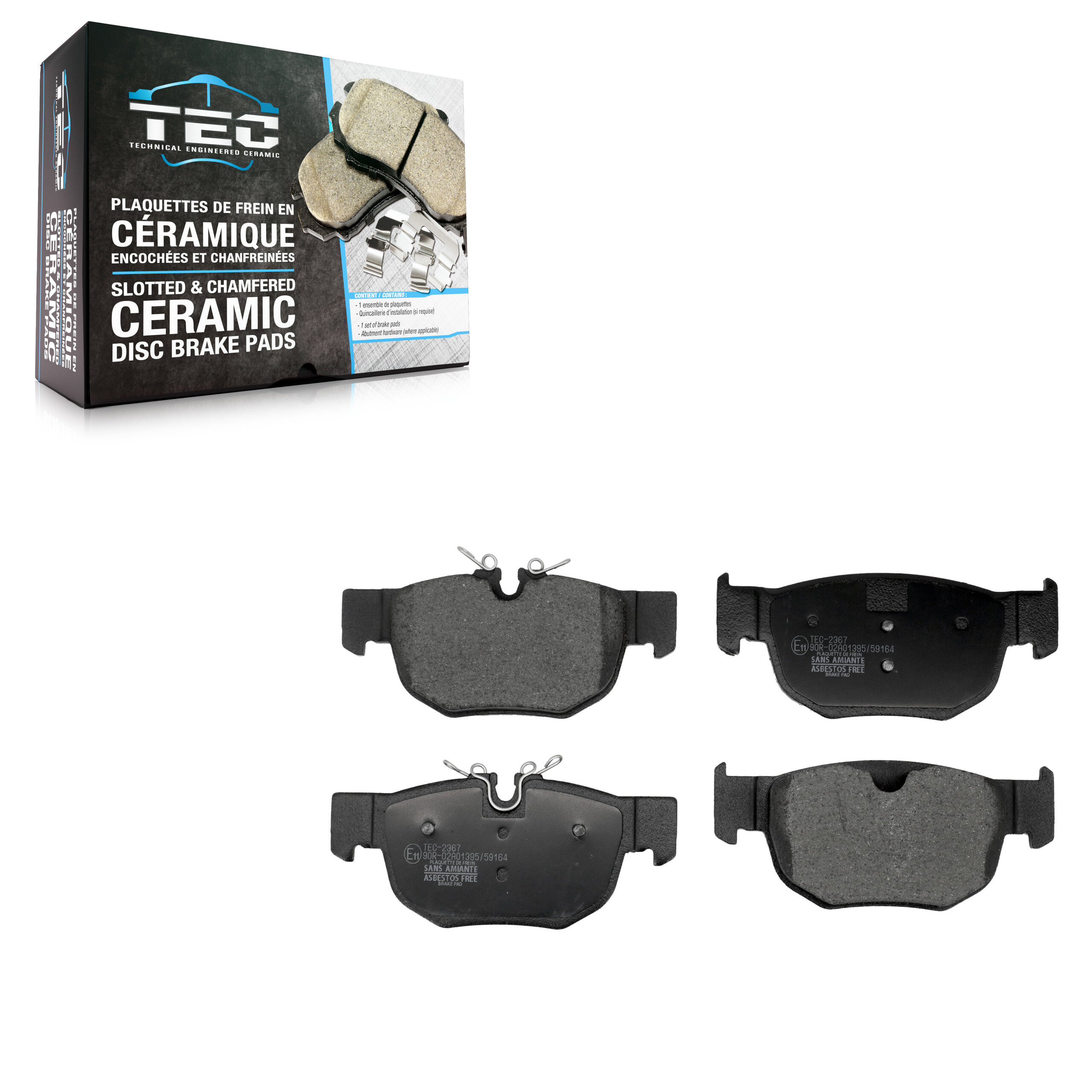 TEC - TEC-2367 - Rear Disc Brake Pad