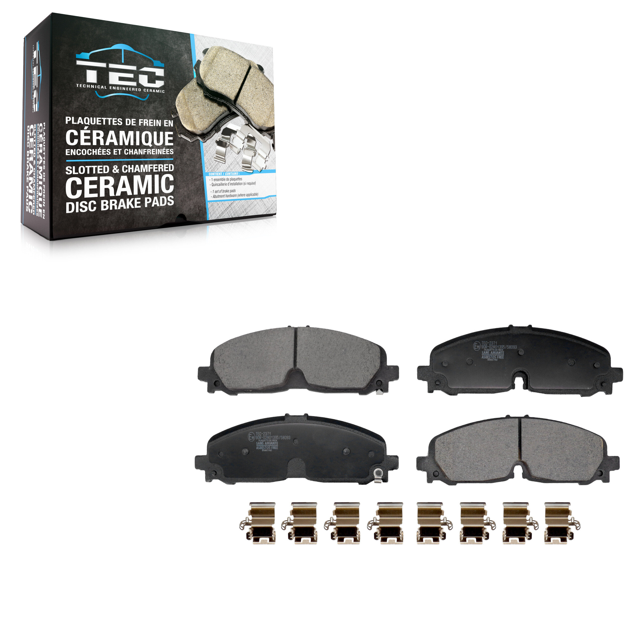TEC - TEC-2371 - Front Disc Brake Pad