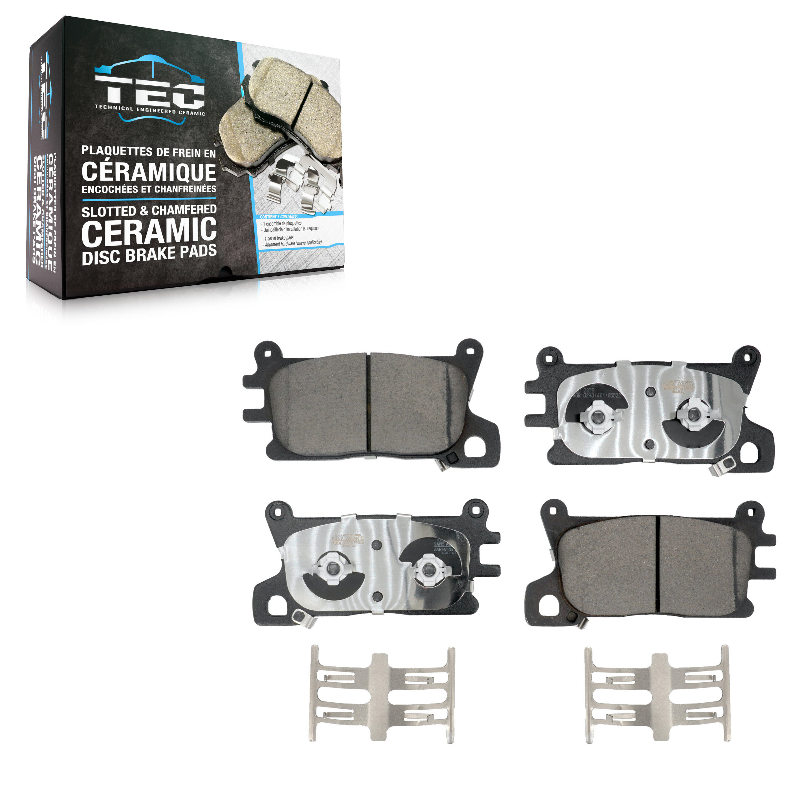 TEC - TEC-2376 - Front Disc Brake Pad