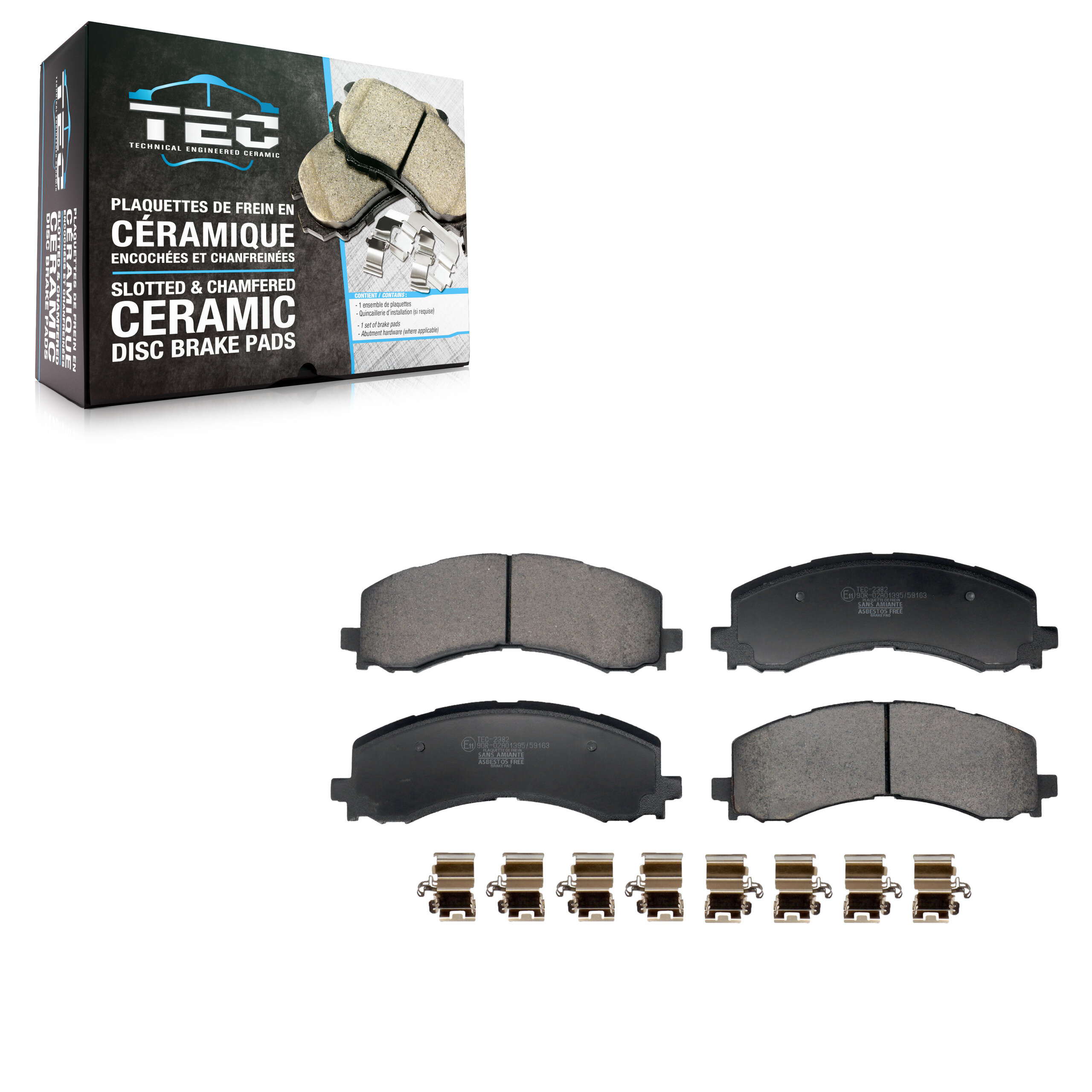 TEC - TEC-2382 - Front Disc Brake Pad