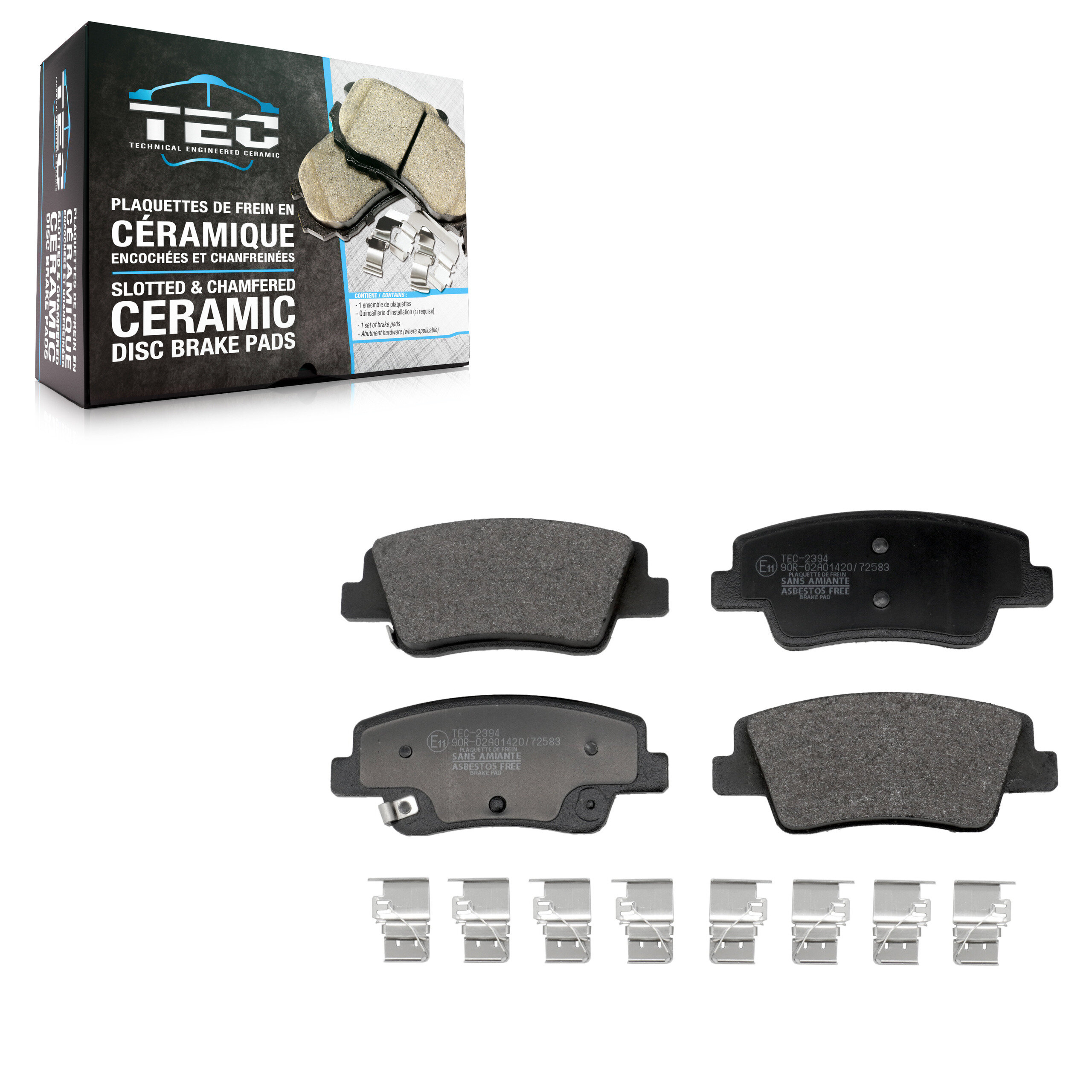 TEC - TEC-2394 - Rear Disc Brake Pad