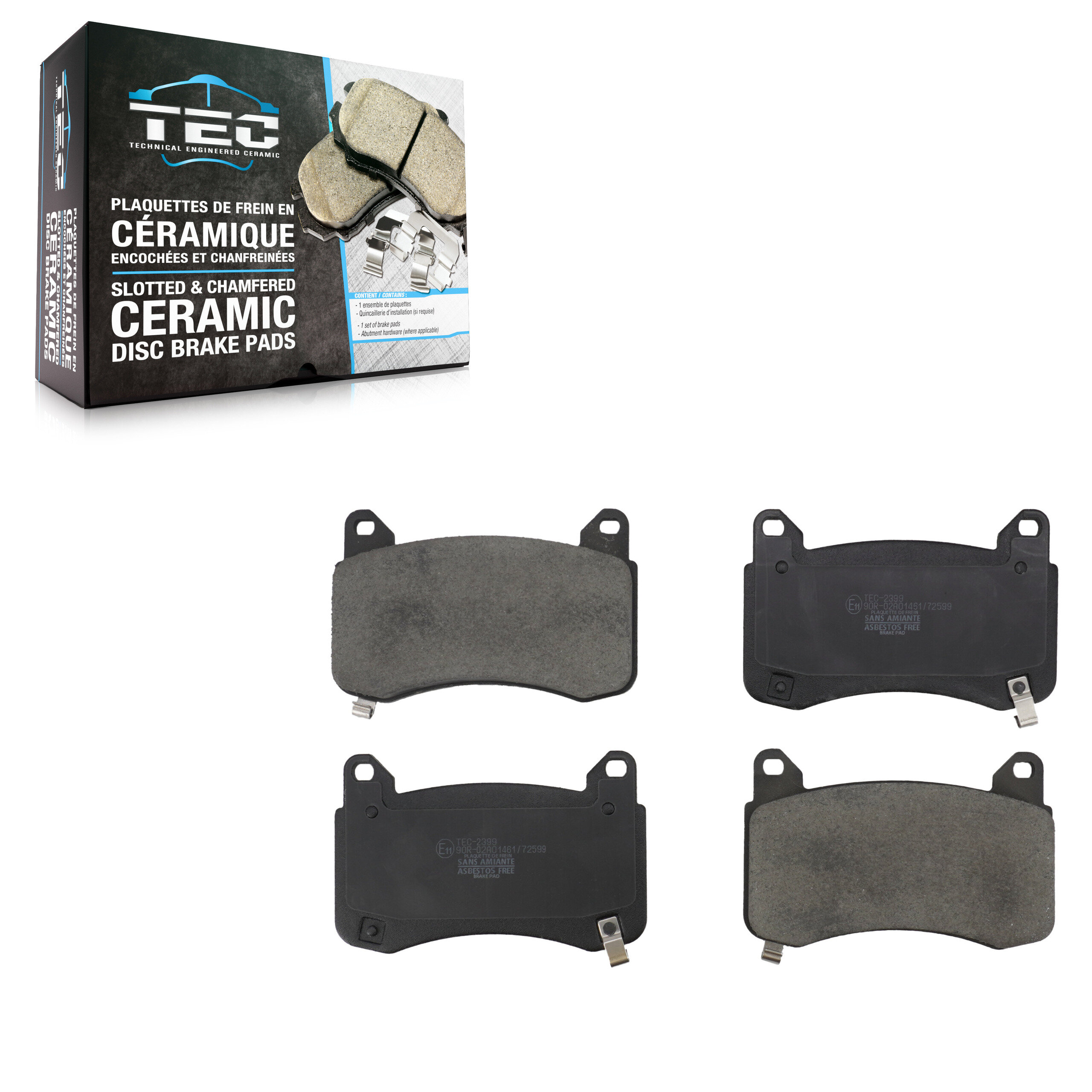 TEC - TEC-2399 - Front Disc Brake Pad