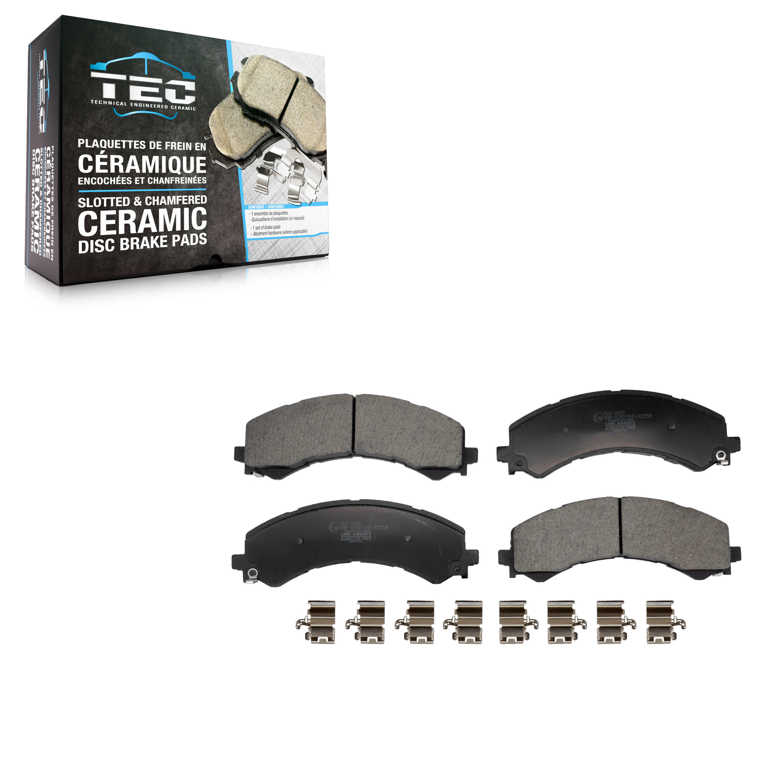 TEC - TEC-2405 - Rear Disc Brake Pad