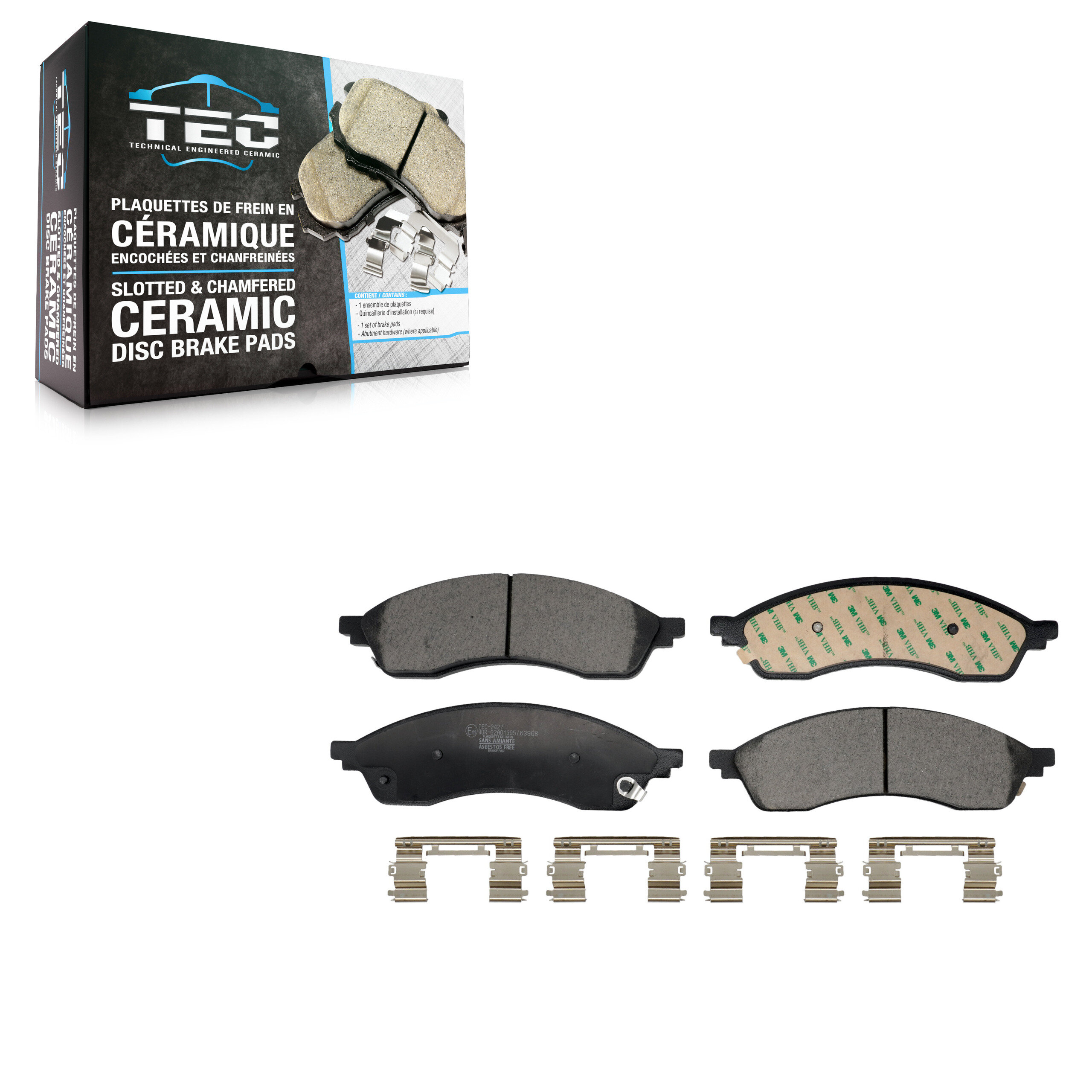TEC - TEC-2427 - Front Disc Brake Pad