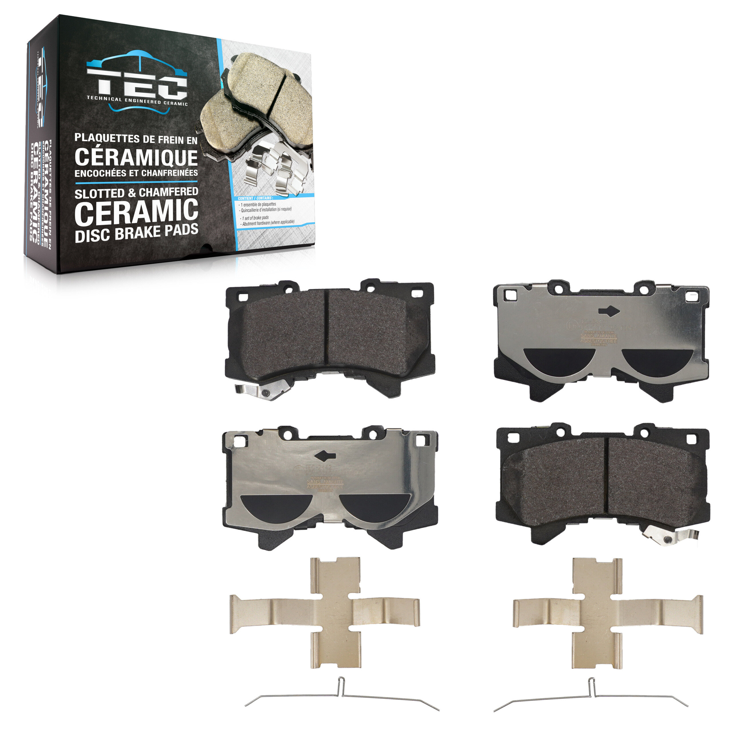 TEC - TEC-2442 - Front Disc Brake Pad