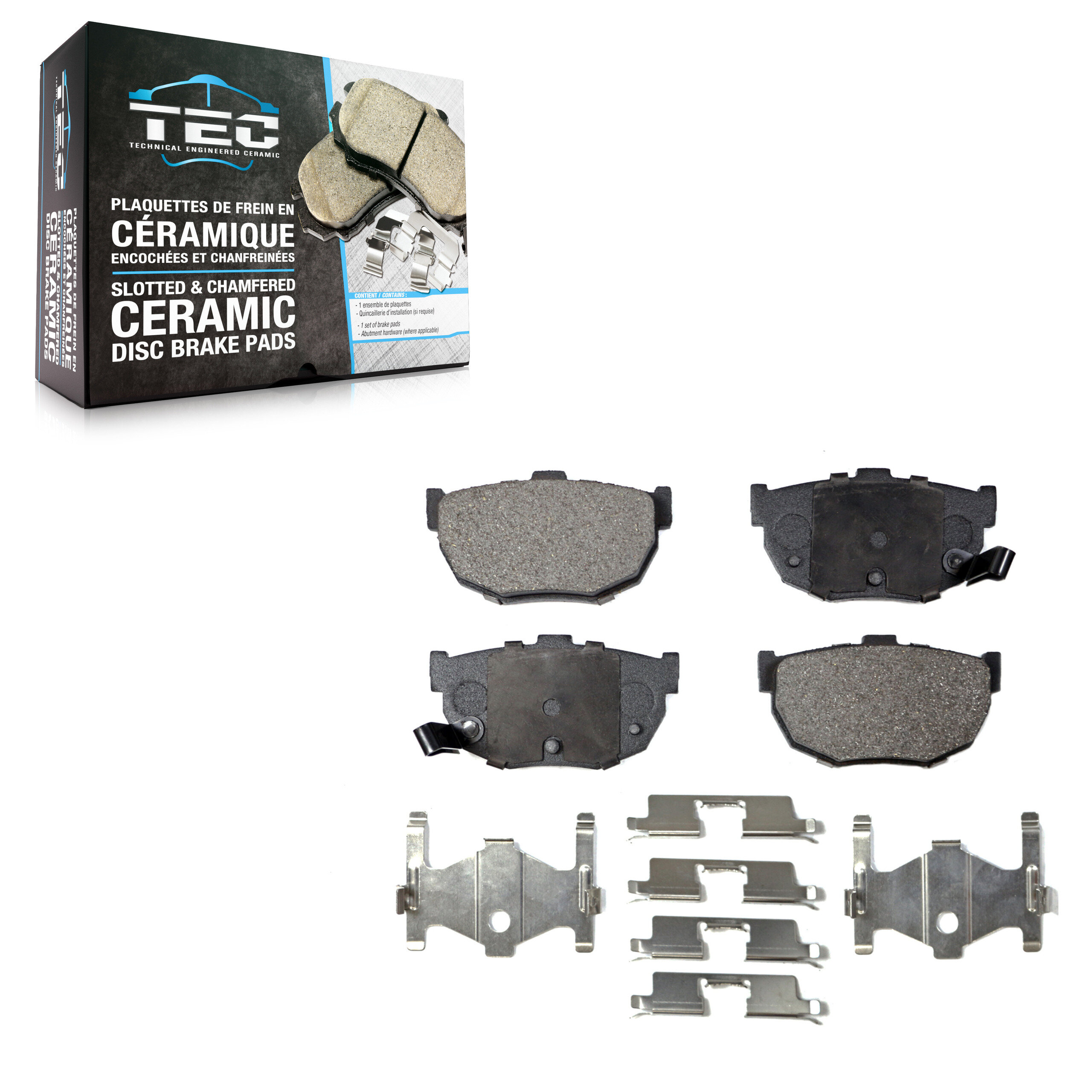 TEC - TEC-323 - Rear Disc Brake Pad