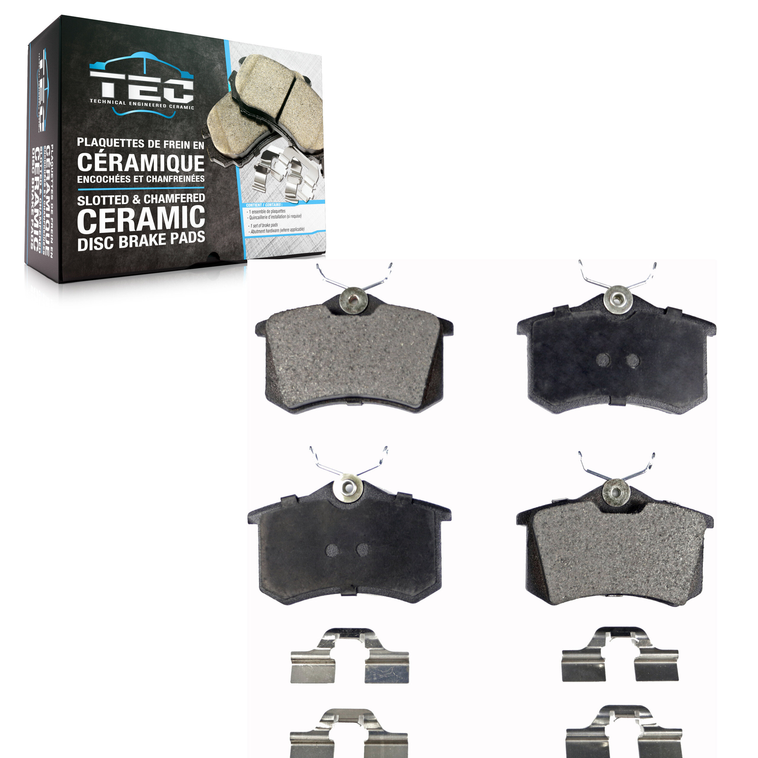 TEC - TEC-340 - Rear Disc Brake Pad