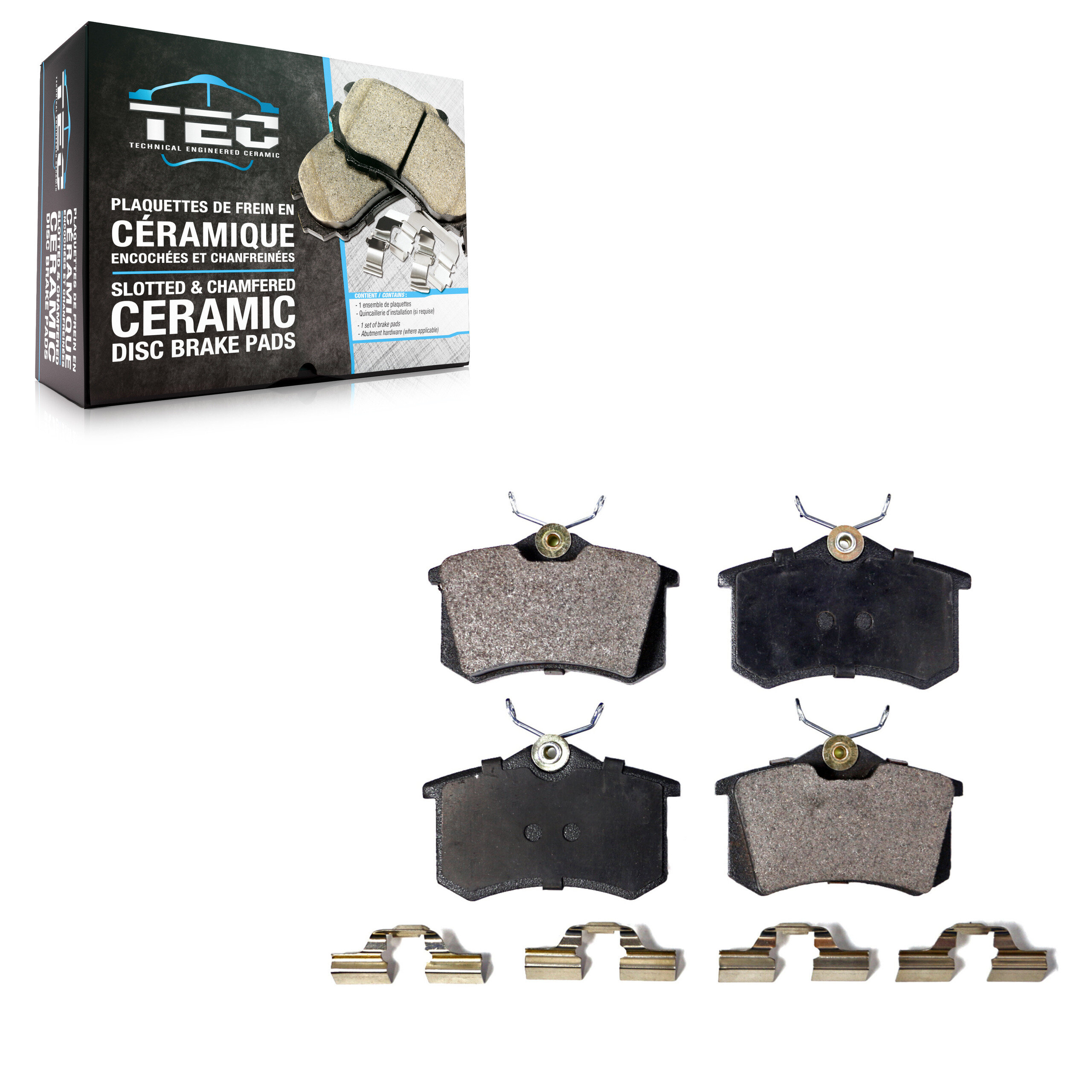 TEC - TEC-340A - Rear Disc Brake Pad