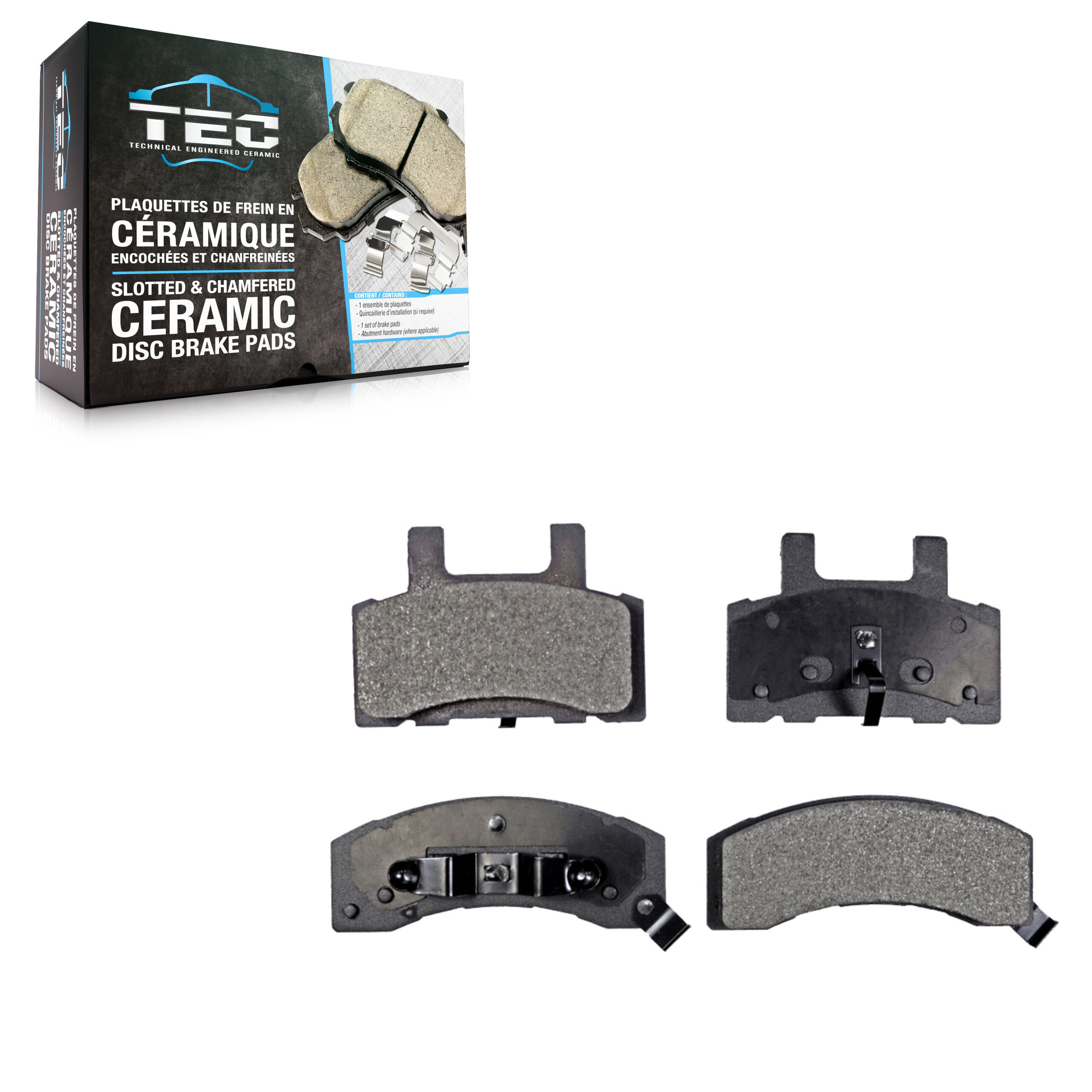TEC - TEC-370 - Front Disc Brake Pad