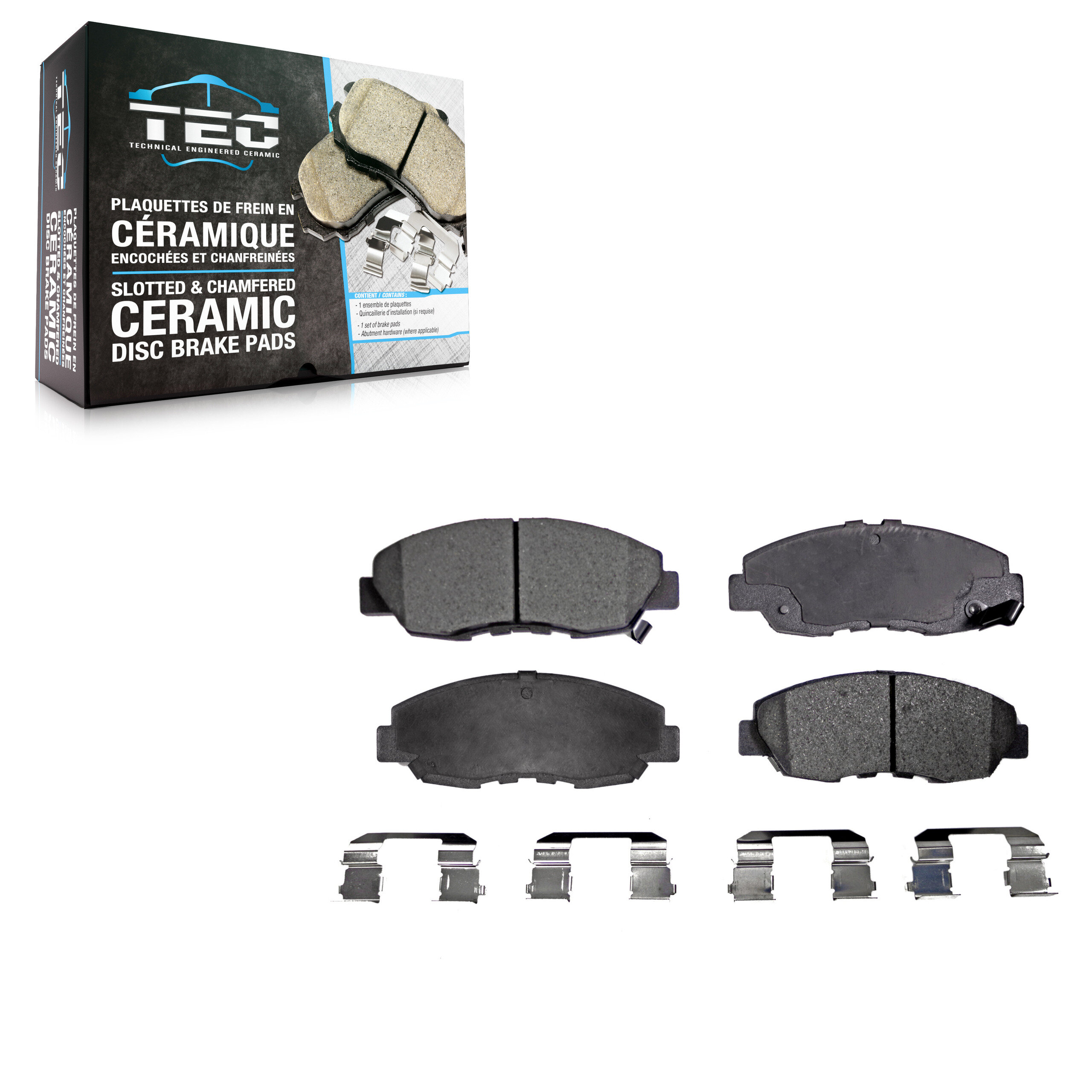 TEC - TEC-465A - Front Disc Brake Pad